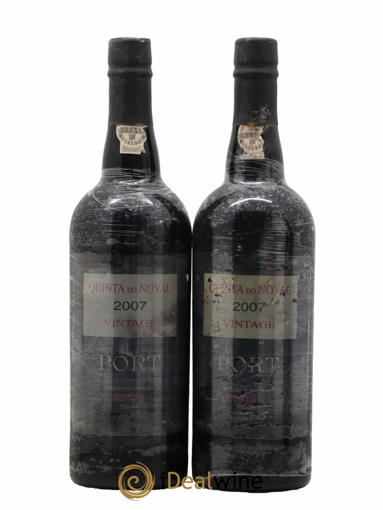 Porto Quinta Do Noval Vintage 2007 - Lot de 2 bouteilles - 0
