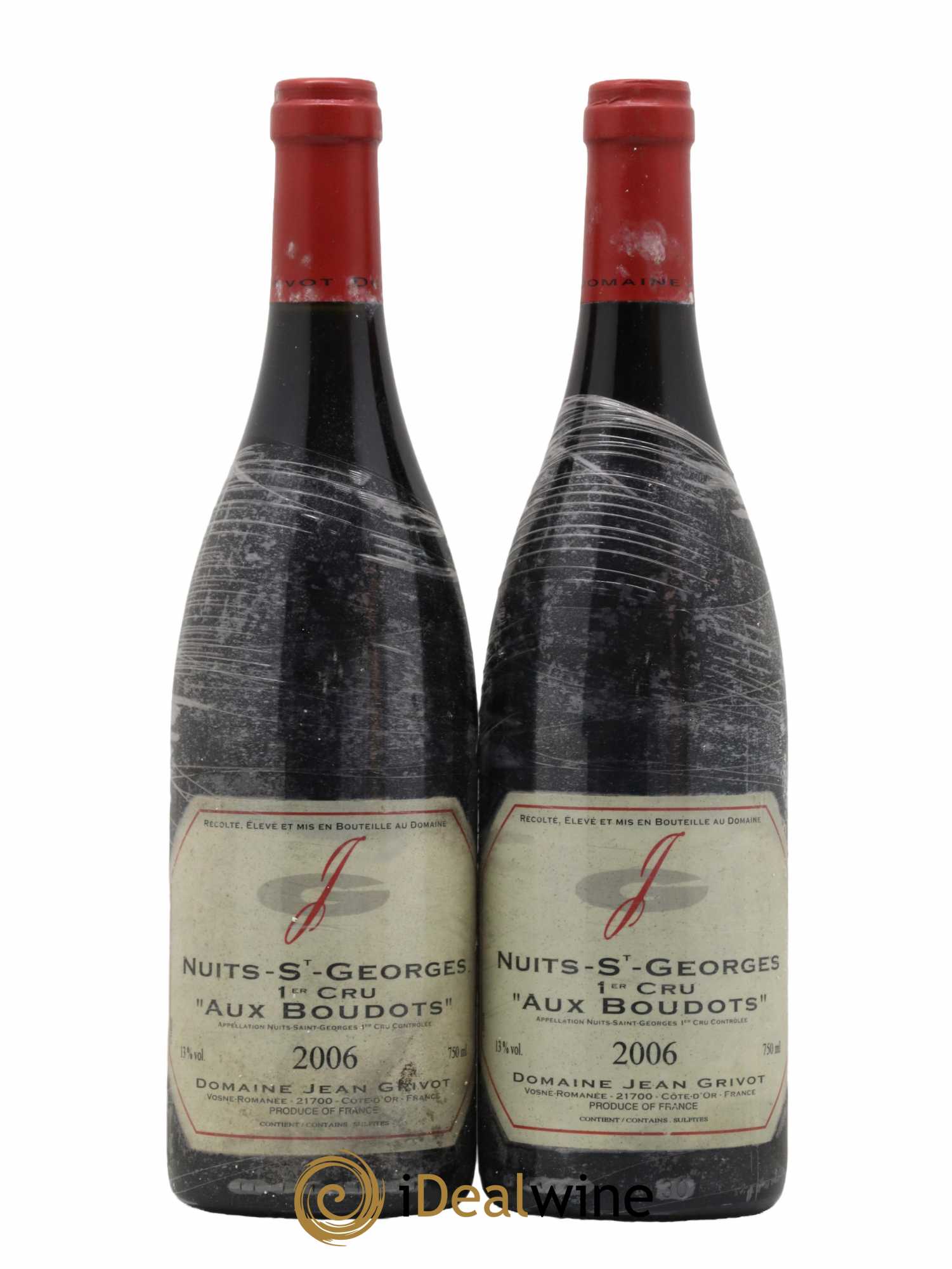 Nuits-Saint-Georges 1er Cru Aux Boudots Jean Grivot 2006 - Lot de 2 bouteilles - 0