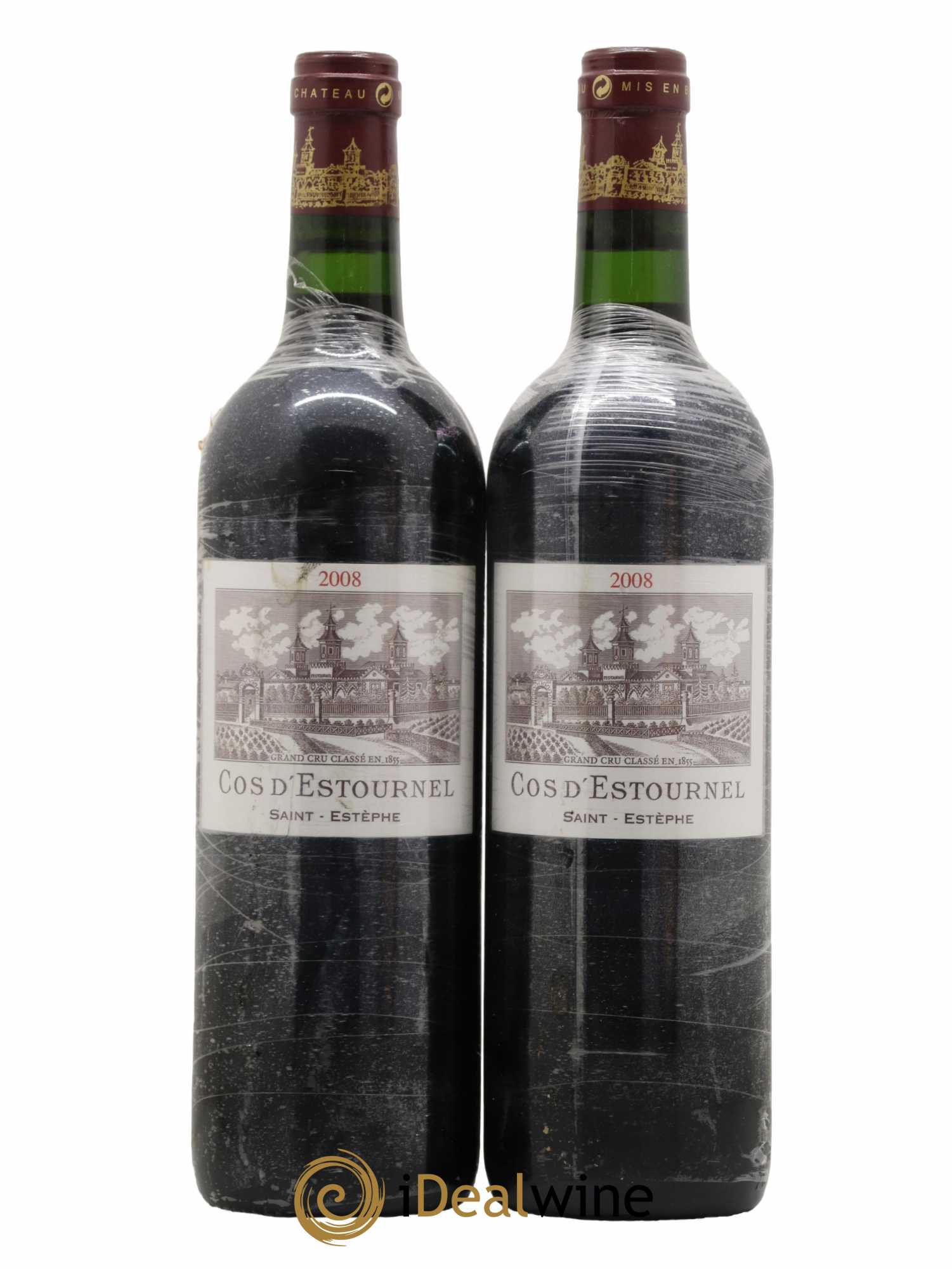 Cos d'Estournel 2ème Grand Cru Classé 2008 - Lot de 2 bouteilles - 0