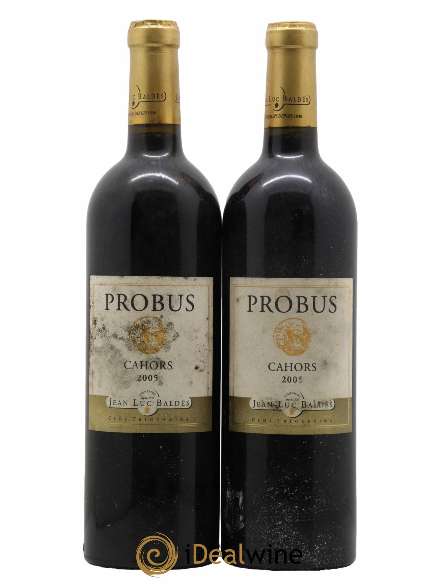 Cahors Clos Triguedina Probus Jean-Luc Baldès 2005 - Posten von 2 Flaschen - 0