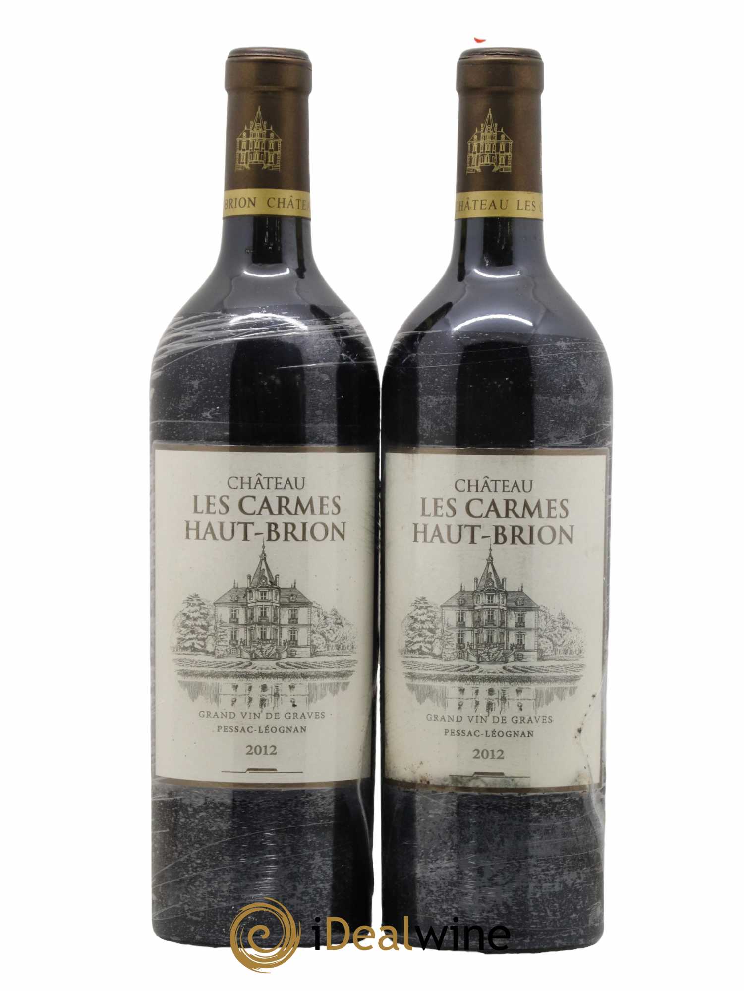 Château Les Carmes Haut-Brion 2012 - Lot de 2 bouteilles - 0
