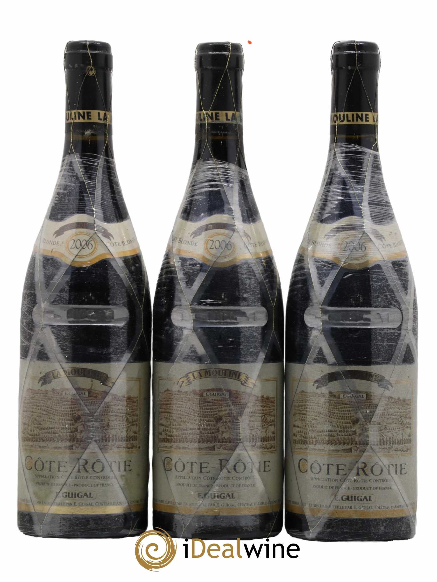 Côte-Rôtie La Mouline Guigal 2006 - Lot de 3 bouteilles - 0