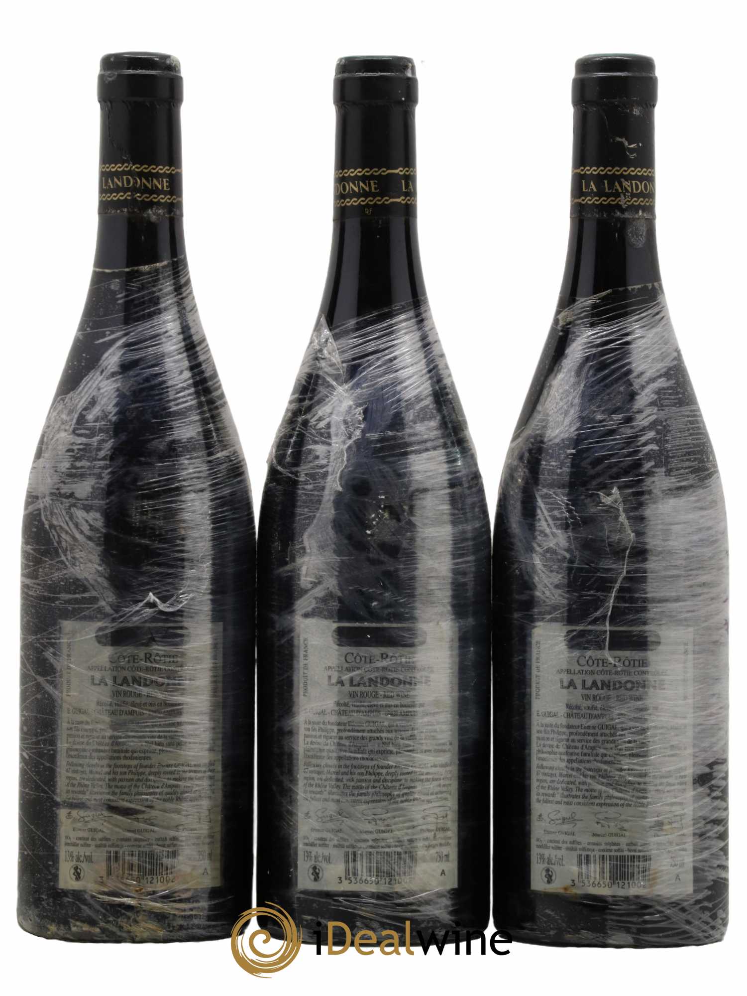 Côte-Rôtie La Landonne Guigal 2007 - Lot de 3 bouteilles - 1