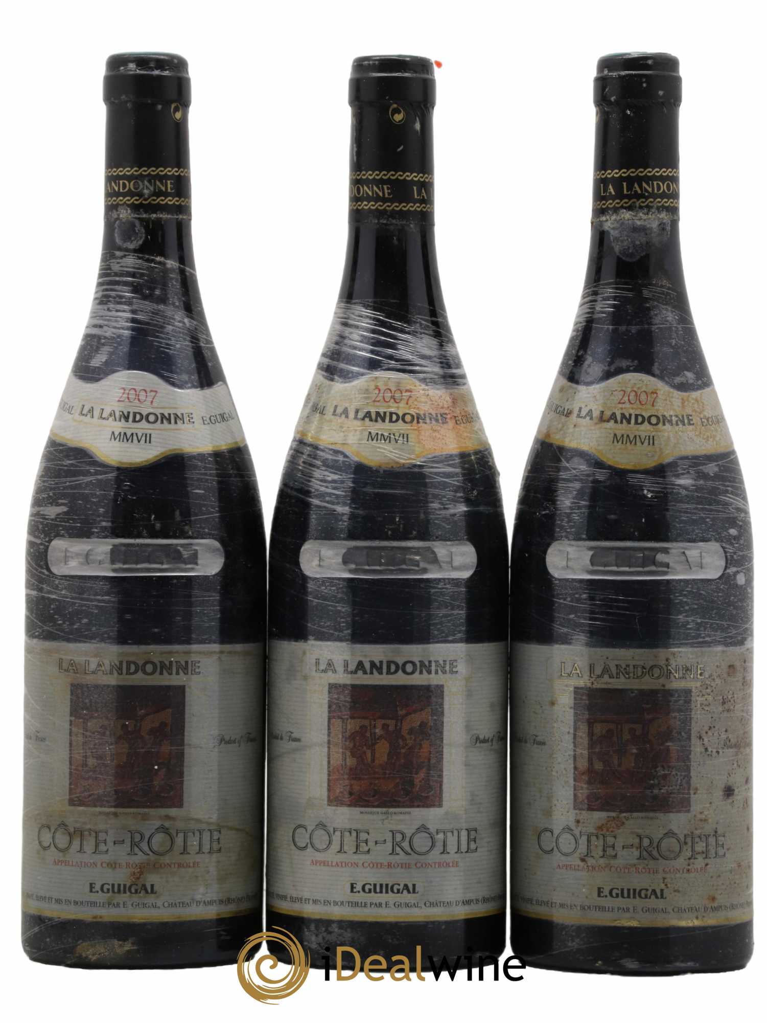 Côte-Rôtie La Landonne Guigal 2007 - Lot de 3 bouteilles - 0