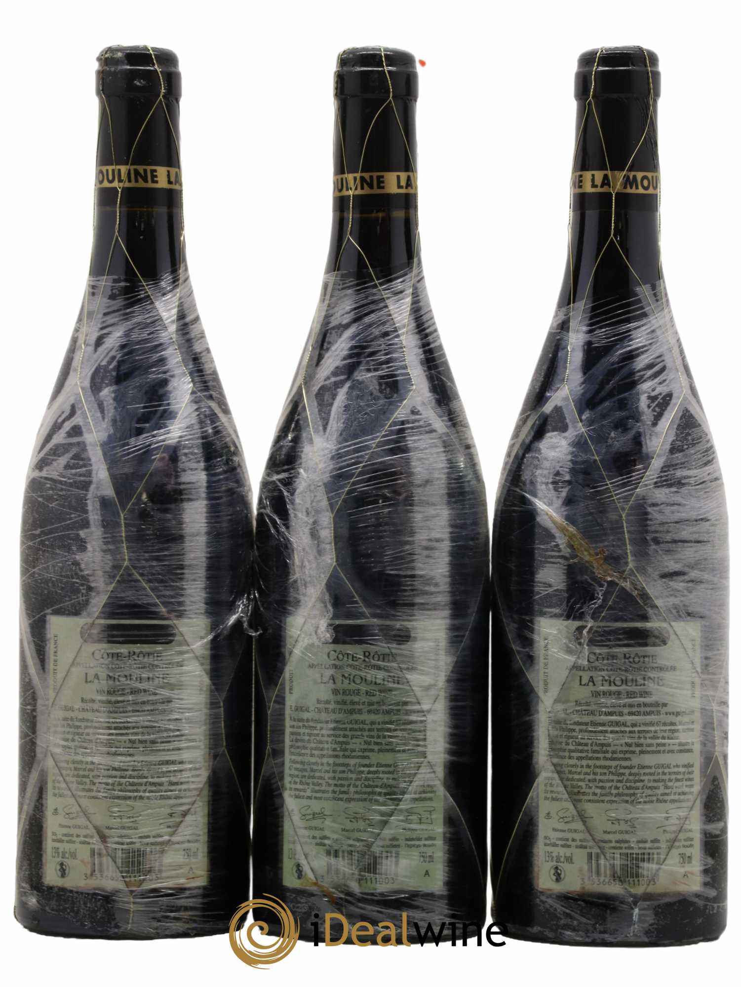 Côte-Rôtie La Mouline Guigal 2007 - Lot de 3 bouteilles - 1
