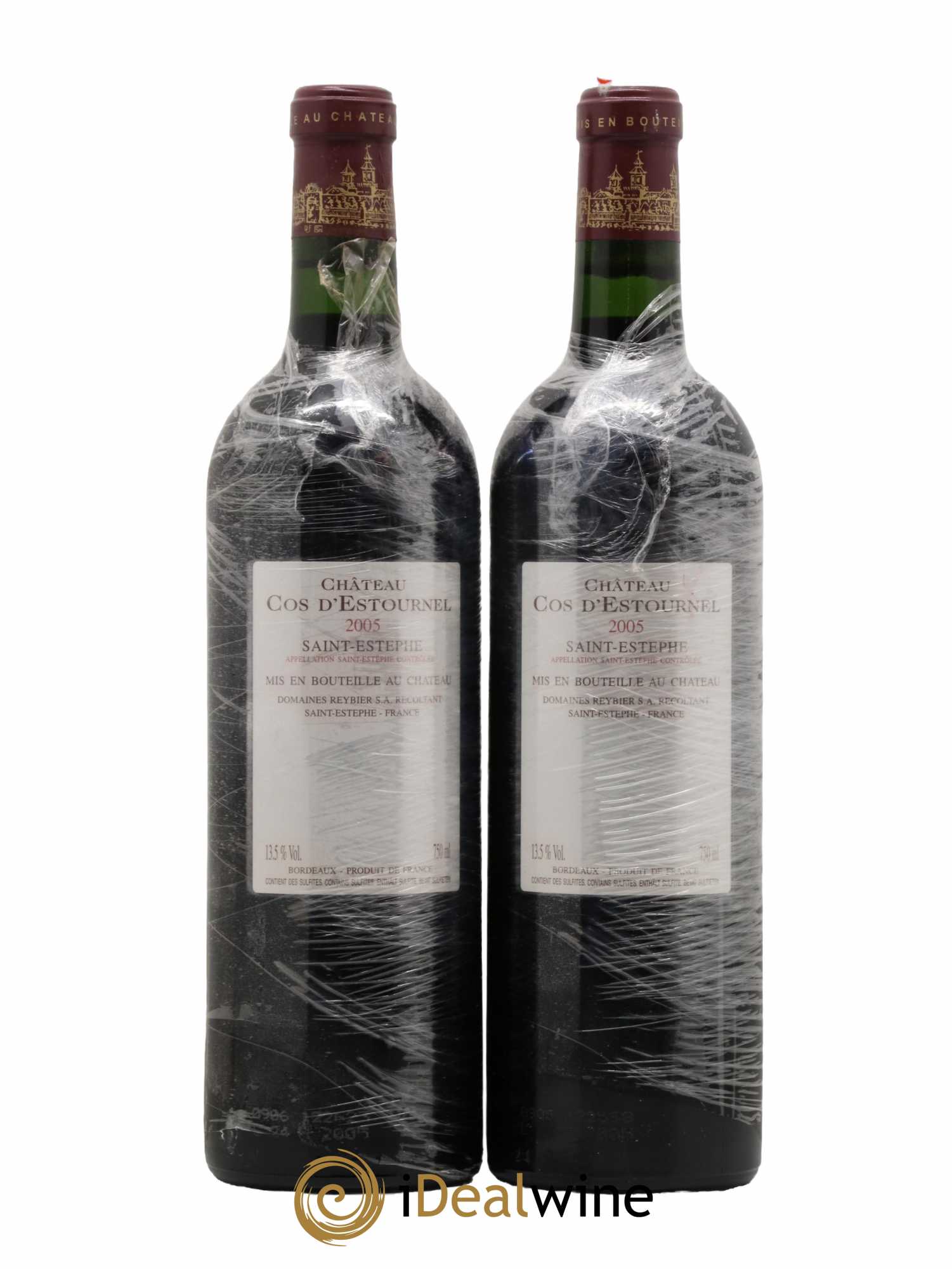 Cos d'Estournel 2ème Grand Cru Classé 2005 - Lot de 2 bouteilles - 1