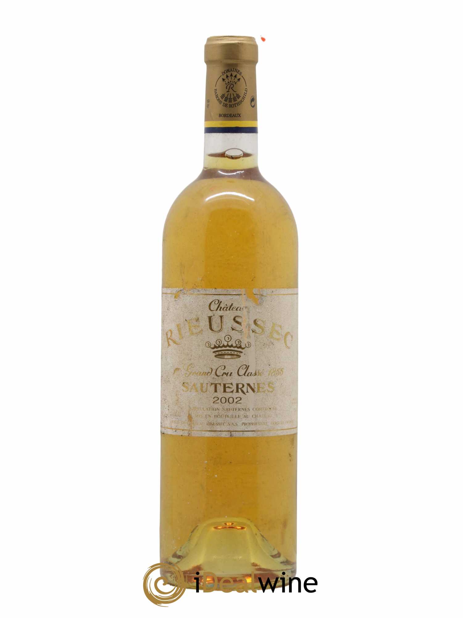 Château Rieussec 1er Grand Cru Classé 2002 - Posten von 1 Flasche - 0