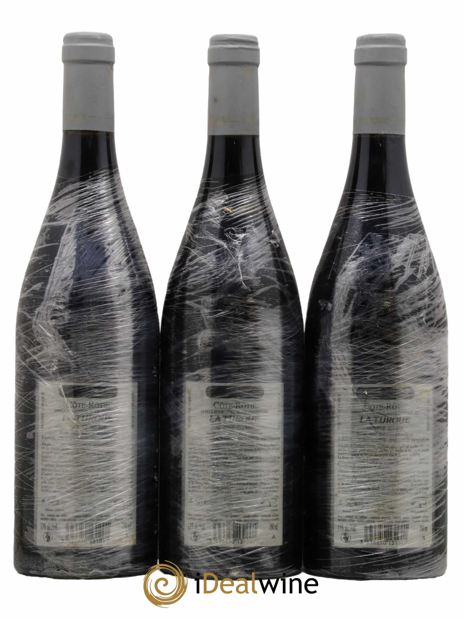 Côte-Rôtie La Turque Guigal 2007 - Lot de 3 bouteilles - 1