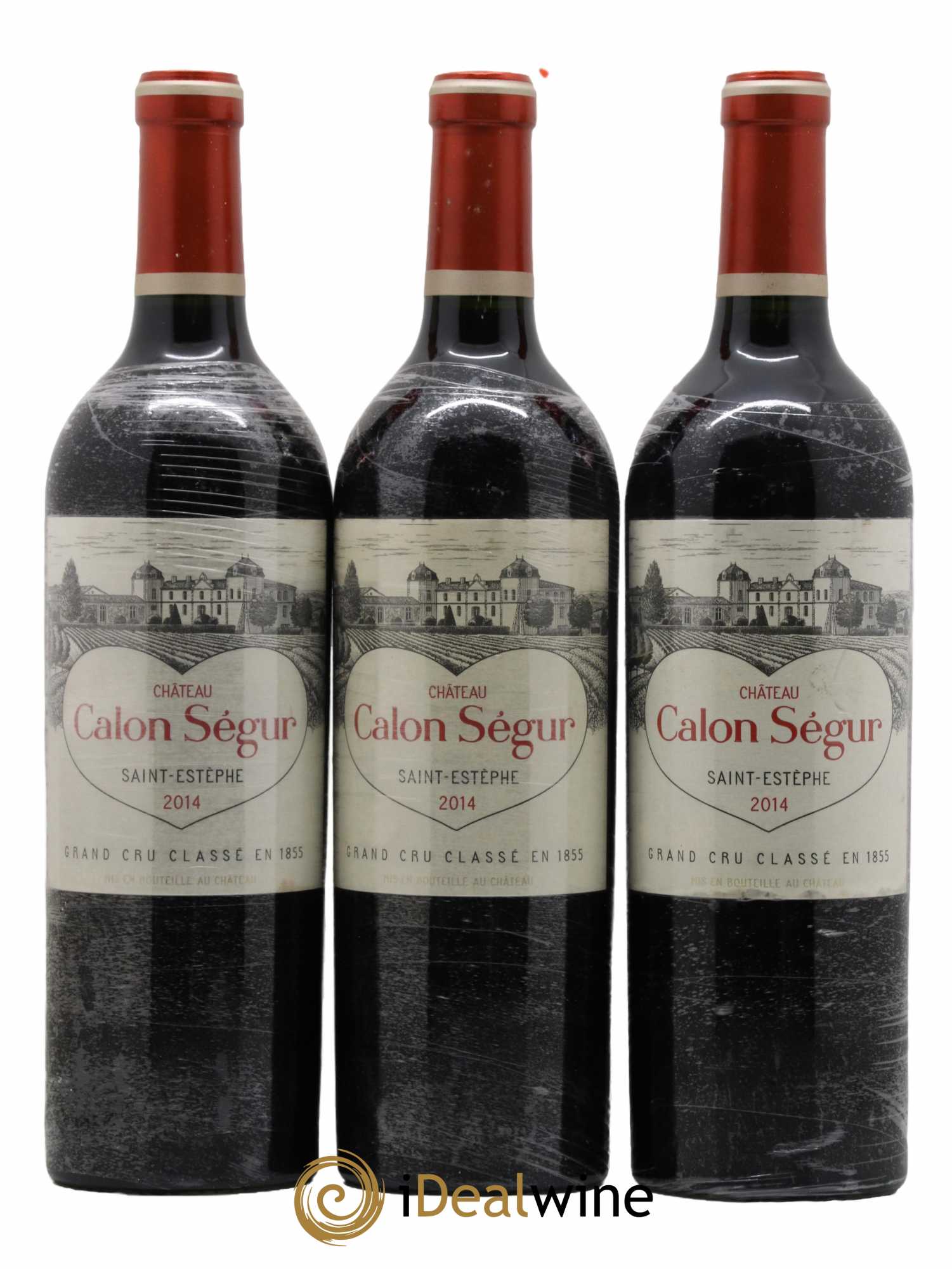Château Calon Ségur 3ème Grand Cru Classé 2014 - Lot de 3 bouteilles - 0