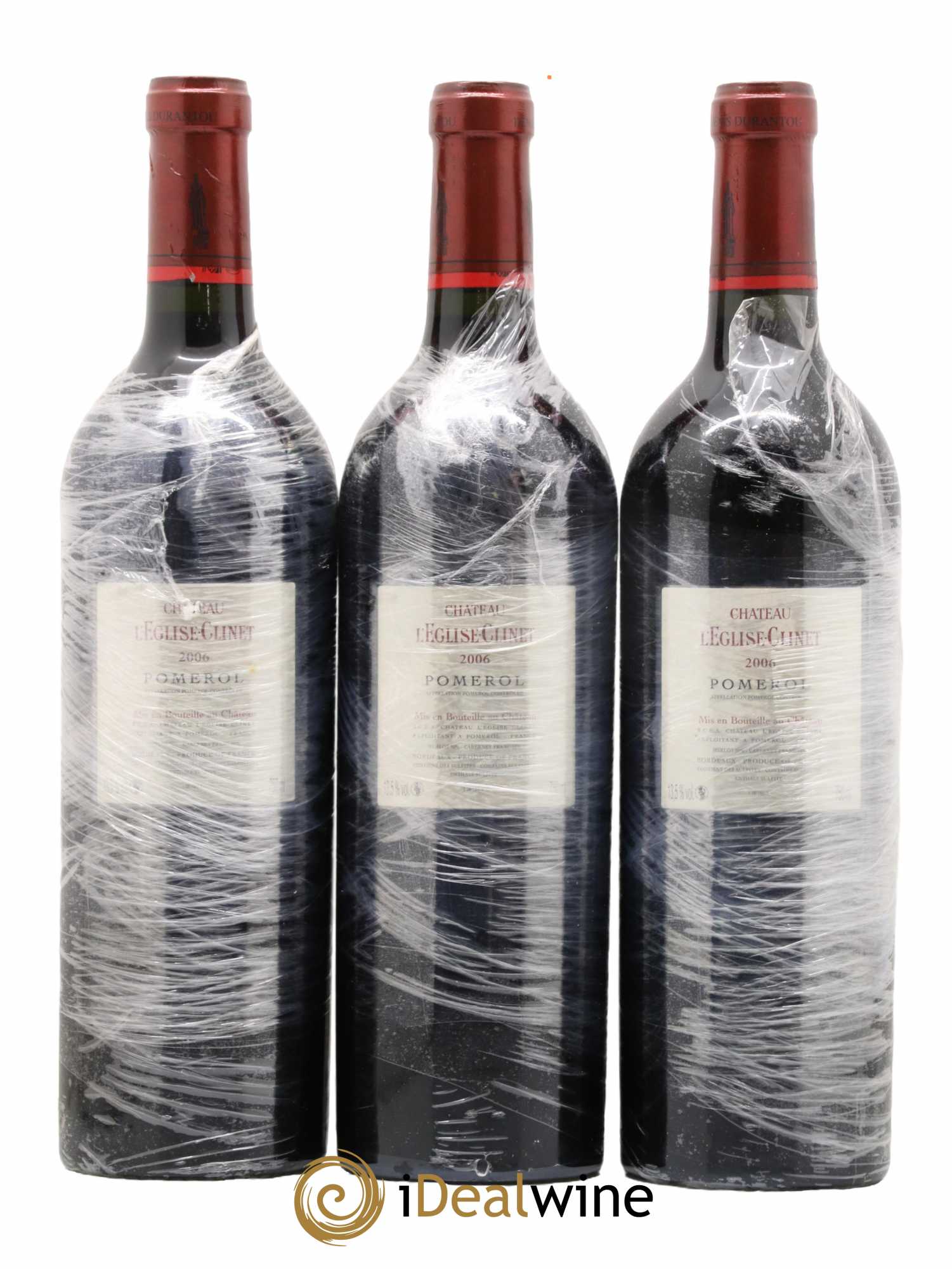 Château l' Église Clinet 2006 - Lot de 3 bouteilles - 1