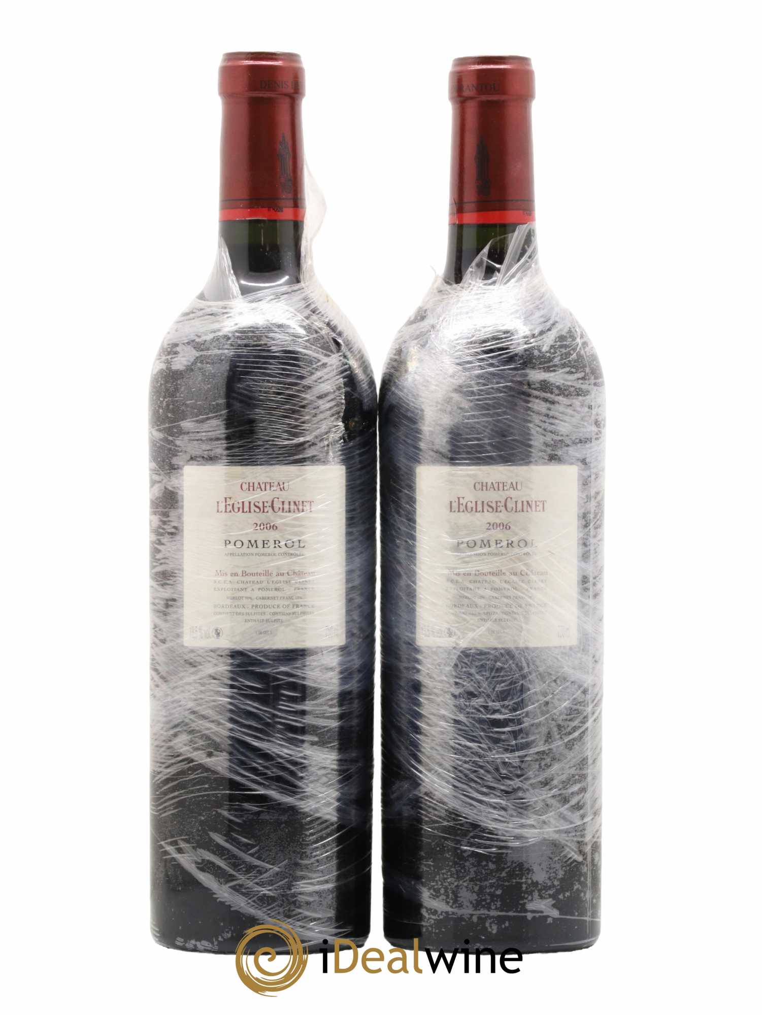 Château l' Église Clinet 2006 - Lot de 2 bouteilles - 1