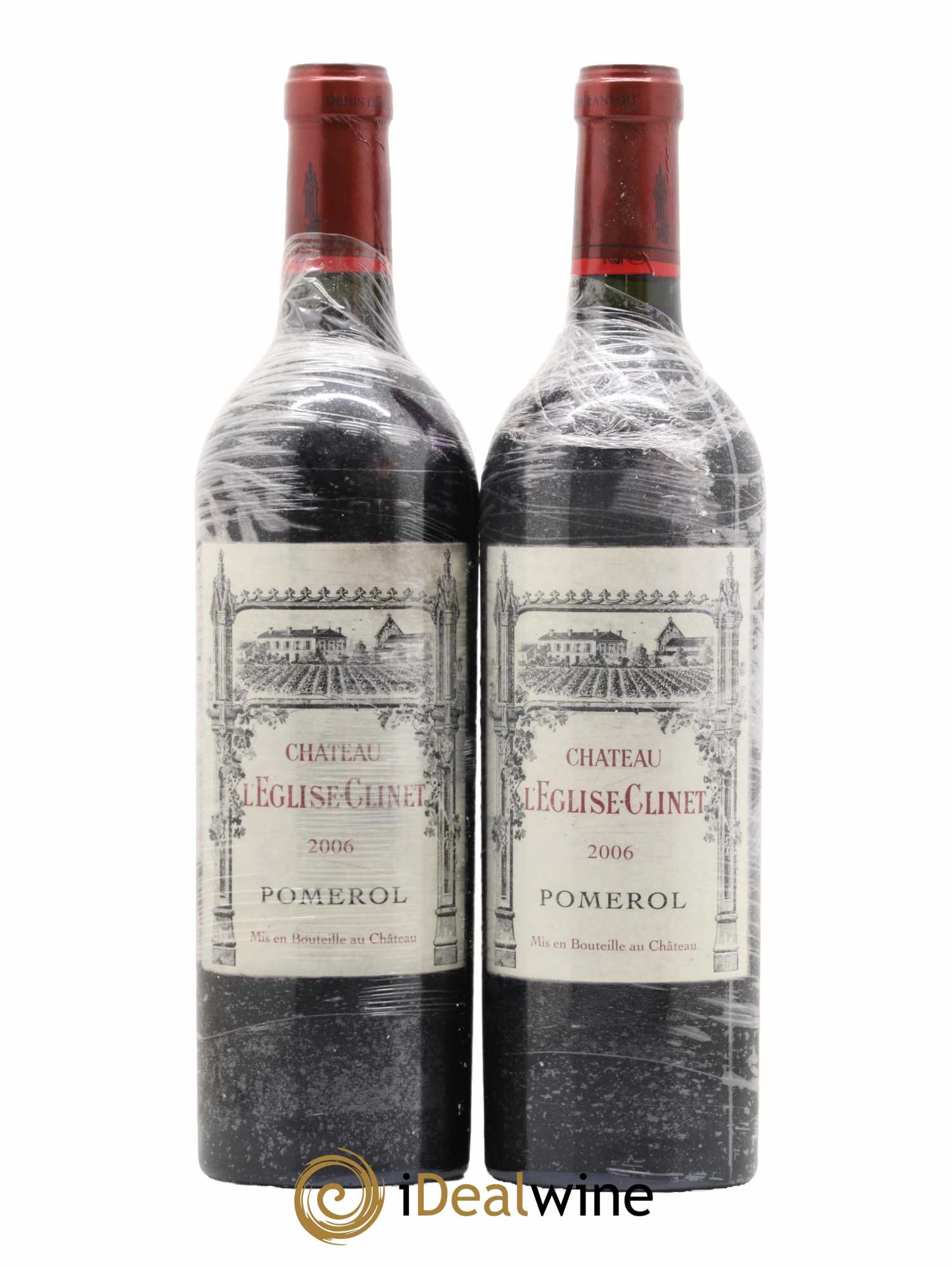 Château l' Église Clinet 2006 - Lot de 2 bouteilles - 0