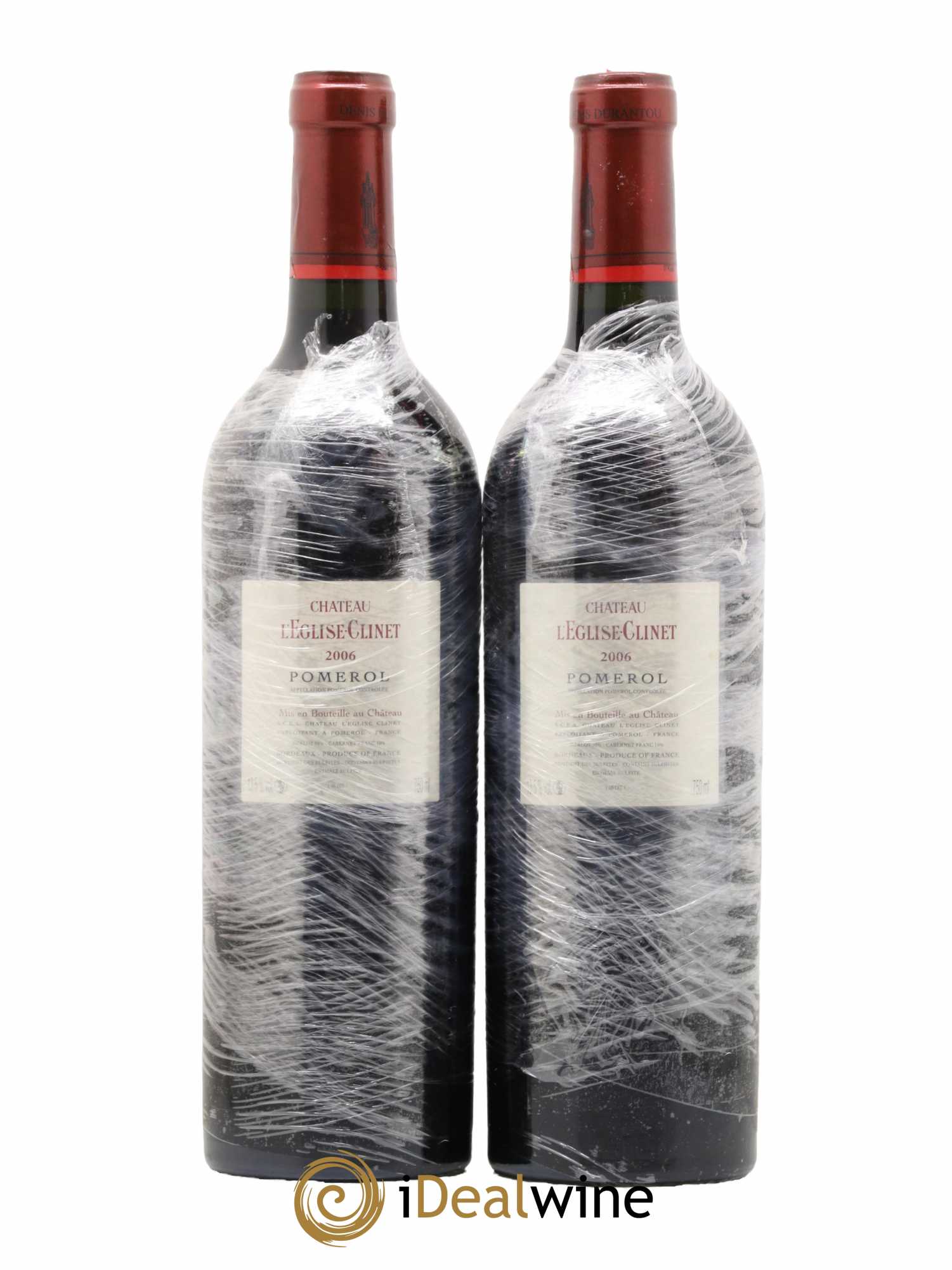 Château l' Église Clinet 2006 - Lot de 2 bouteilles - 1