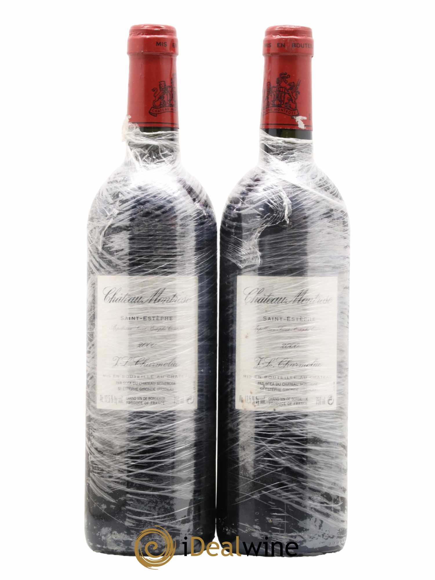 Château Montrose 2ème Grand Cru Classé 2000 - Lot de 2 bouteilles - 1