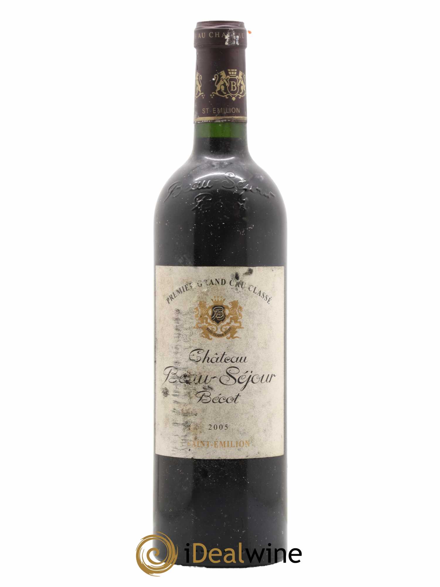 Château Beau-Séjour Bécot 1er Grand Cru Classé B 2005 - Lot de 1 bouteille - 0