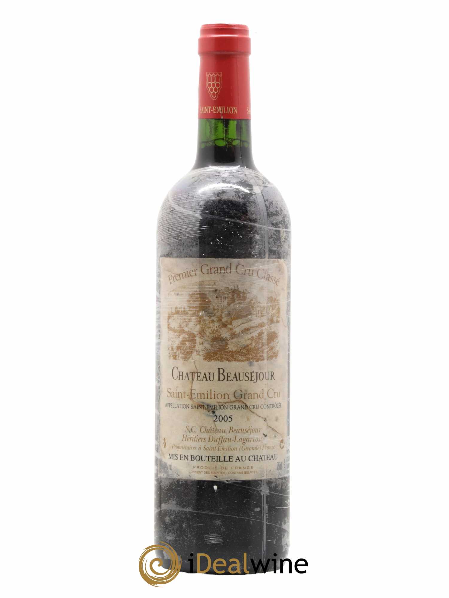 Château Beauséjour (Duffau-Lagarrosse) 1er Grand Cru Classé B 2005 - Lot de 1 bouteille - 0