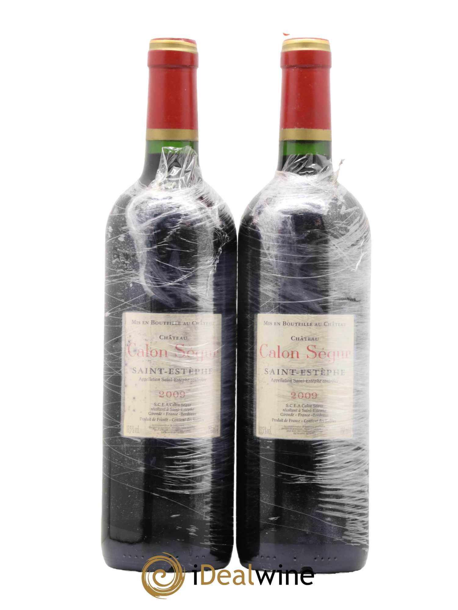 Château Calon Ségur 3ème Grand Cru Classé 2009 - Lot de 2 bouteilles - 1