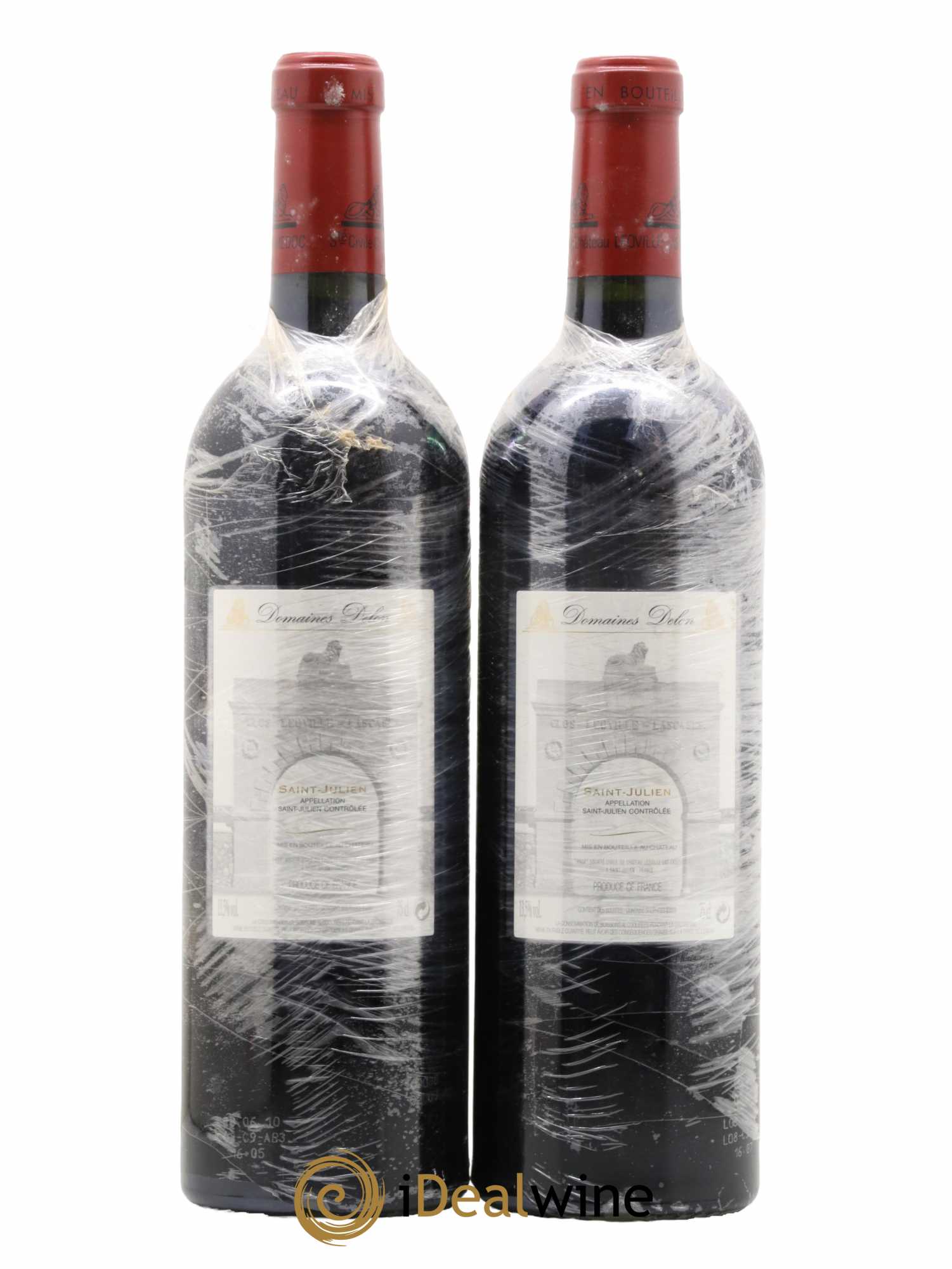 Château Léoville Las Cases 2ème Grand Cru Classé 2008 - Lot de 2 bouteilles - 1