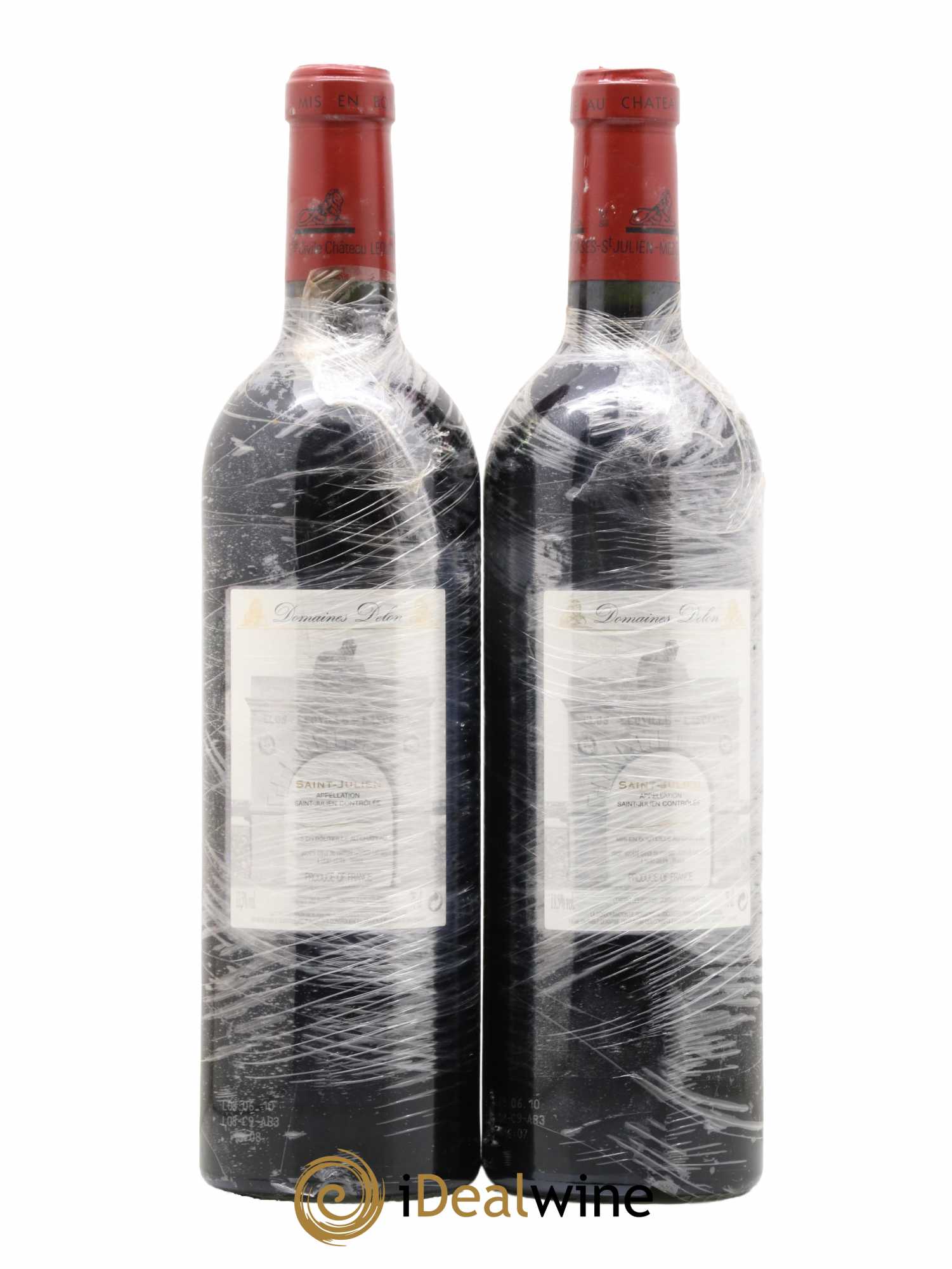 Château Léoville Las Cases 2ème Grand Cru Classé 2008 - Lot de 2 bouteilles - 1