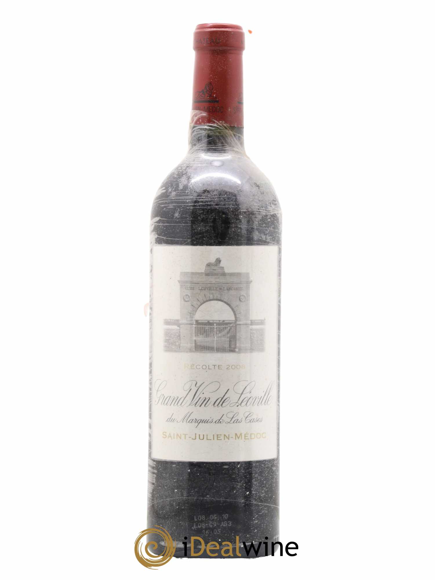 Château Léoville Las Cases 2ème Grand Cru Classé 2008 - Lot de 1 bouteille - 0