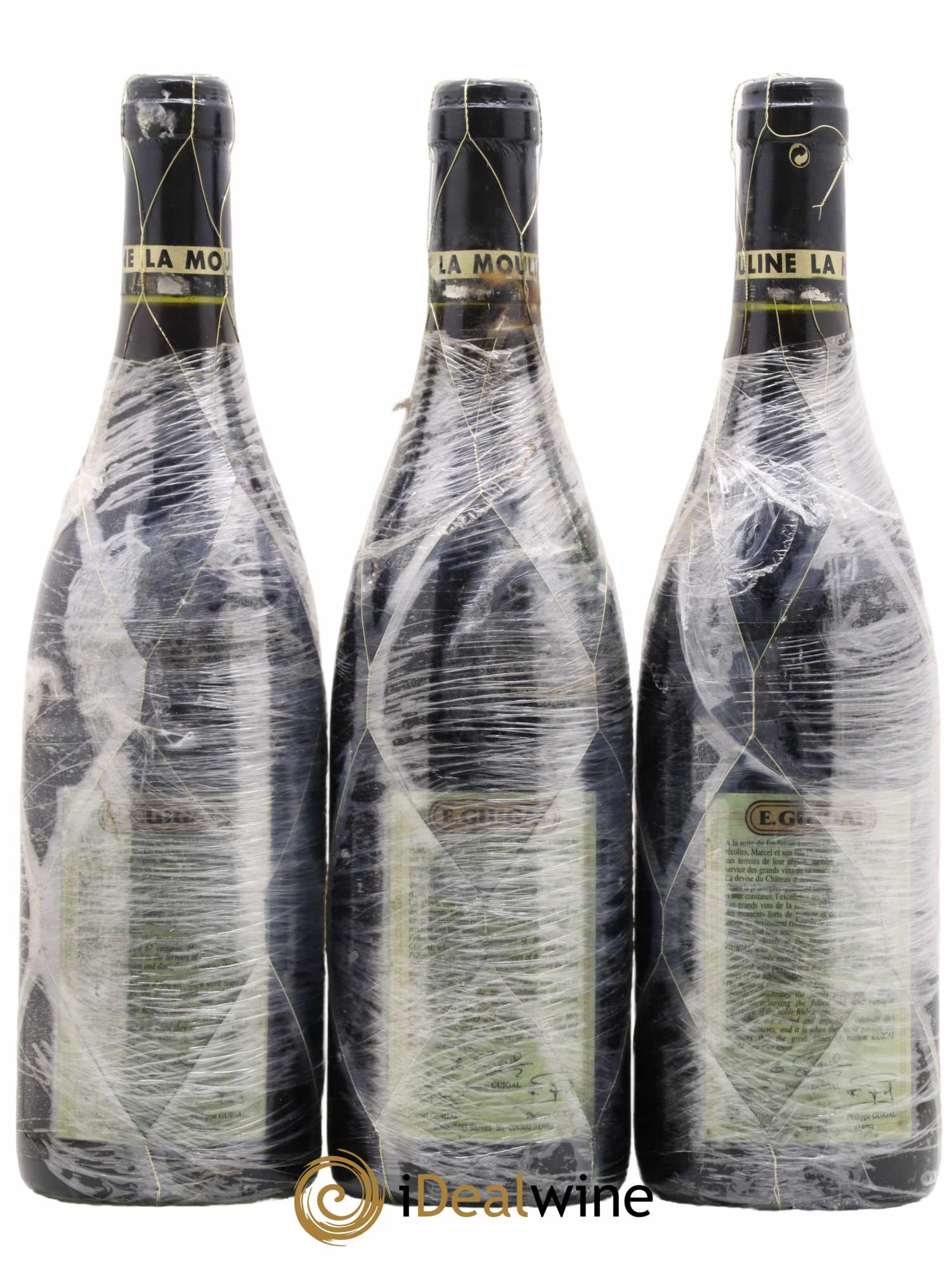 Côte-Rôtie La Mouline Guigal 2003 - Lot de 3 bouteilles - 1