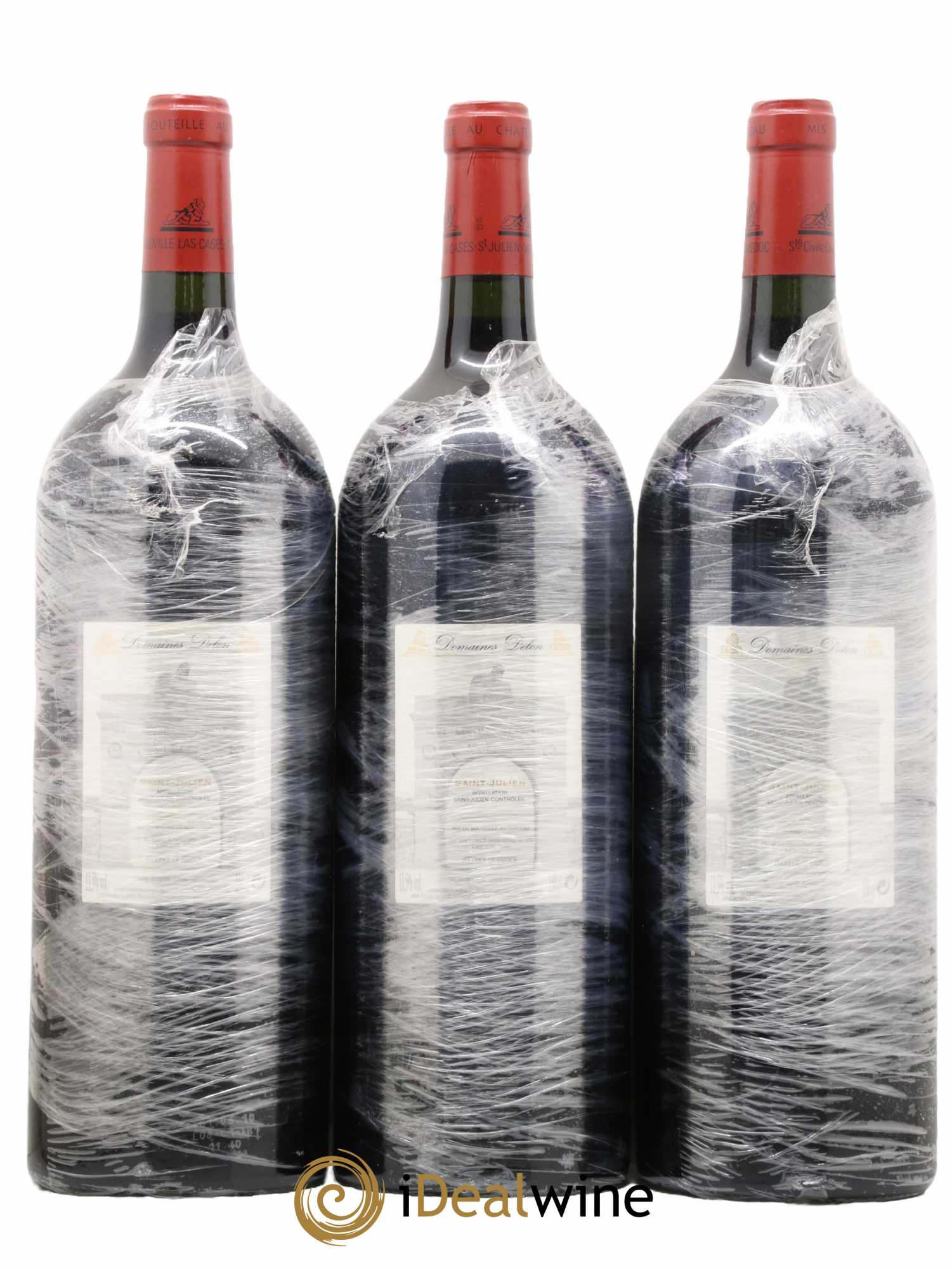 Château Léoville Las Cases 2ème Grand Cru Classé 2008 - Lot de 3 magnums - 1