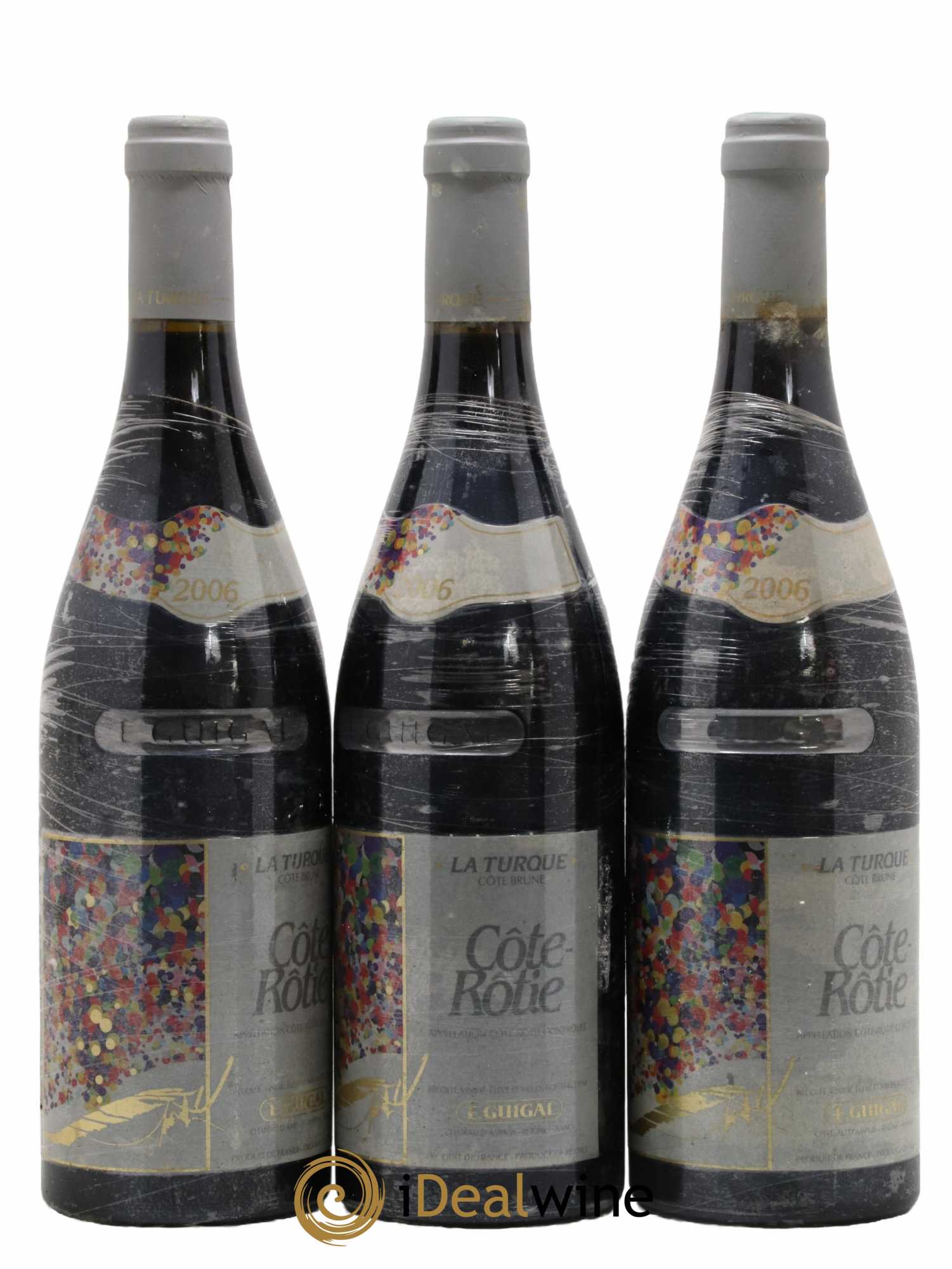 Côte-Rôtie La Turque Guigal 2006 - Lot de 3 bouteilles - 0