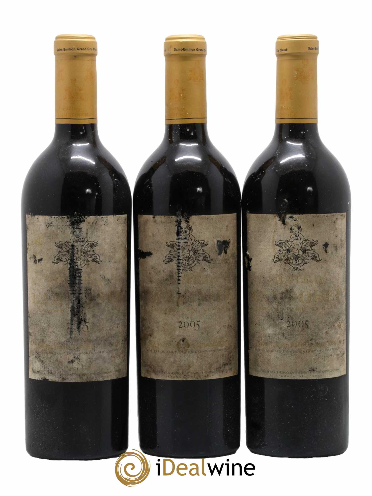 Château l' Arrosée Grand Cru Classé 2005 - Lot de 3 bouteilles - 0