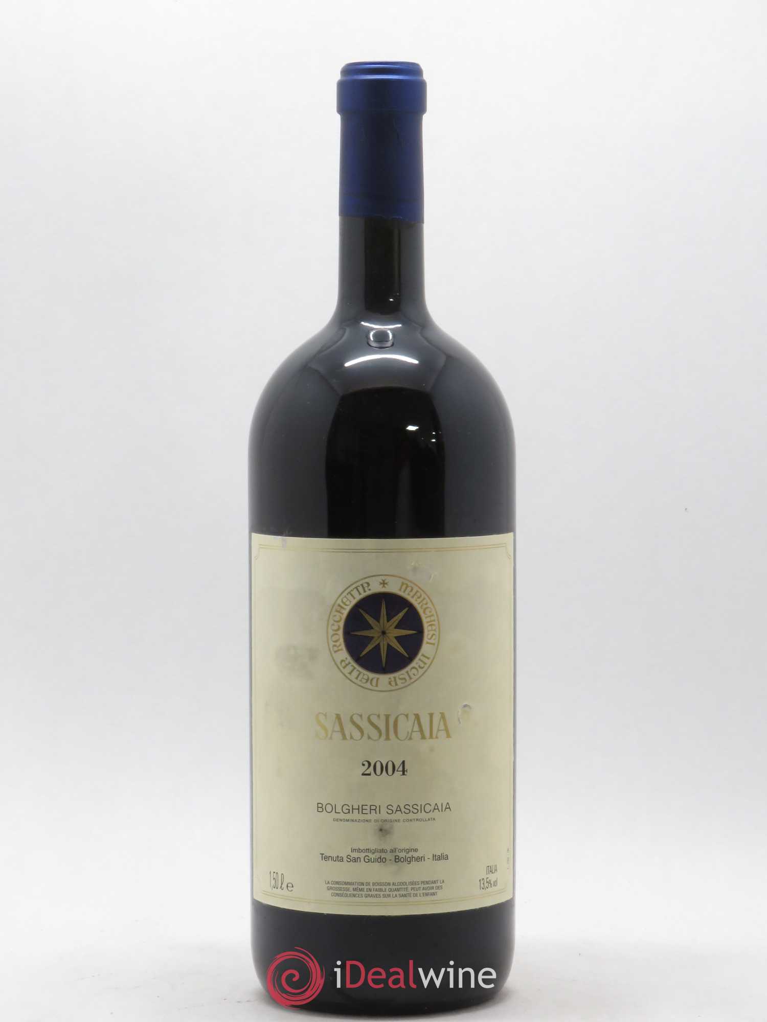 Bolgheri DOC Sassicaia Tenuta San Guido 2004 - Lot de 1 magnum - 0