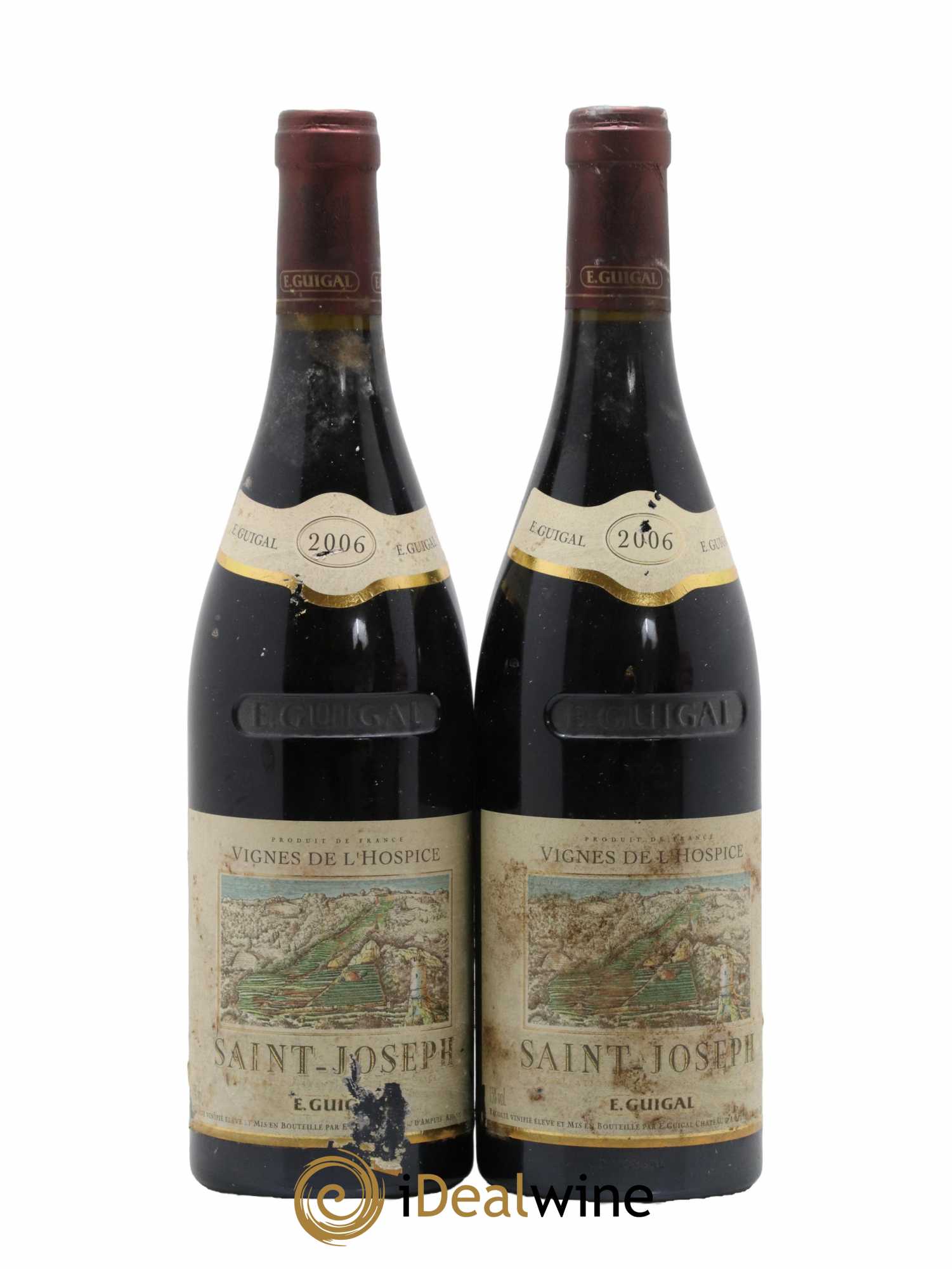 Saint-Joseph Vignes de l'Hospice Guigal 2006 - Lot de 2 bouteilles - 0