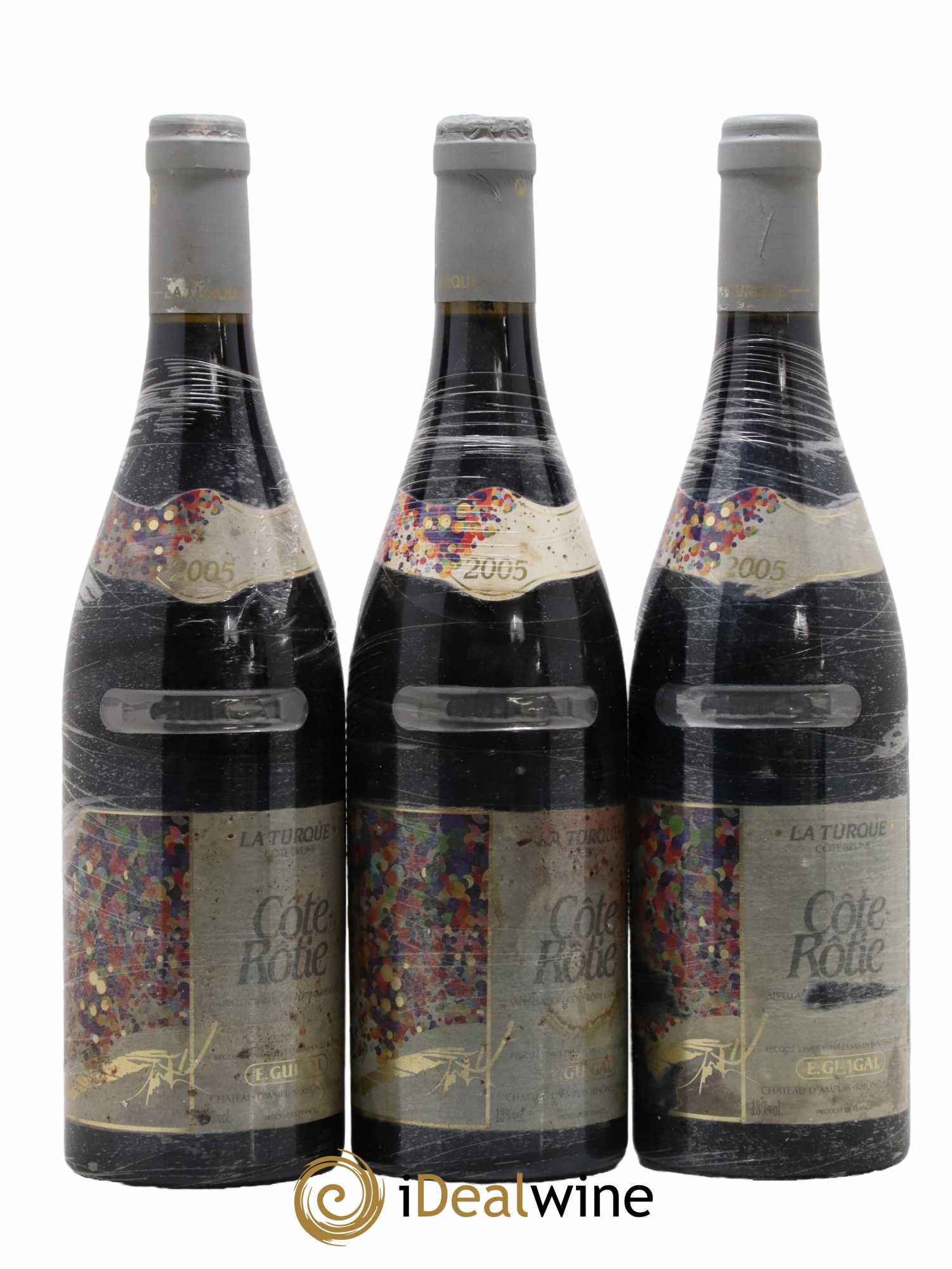 Côte-Rôtie La Turque Guigal 2005 - Lot de 3 bouteilles - 0
