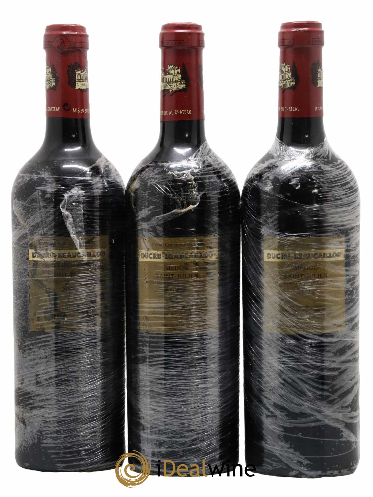 Château Ducru Beaucaillou 2ème Grand Cru Classé 2005 - Lot de 3 bouteilles - 1