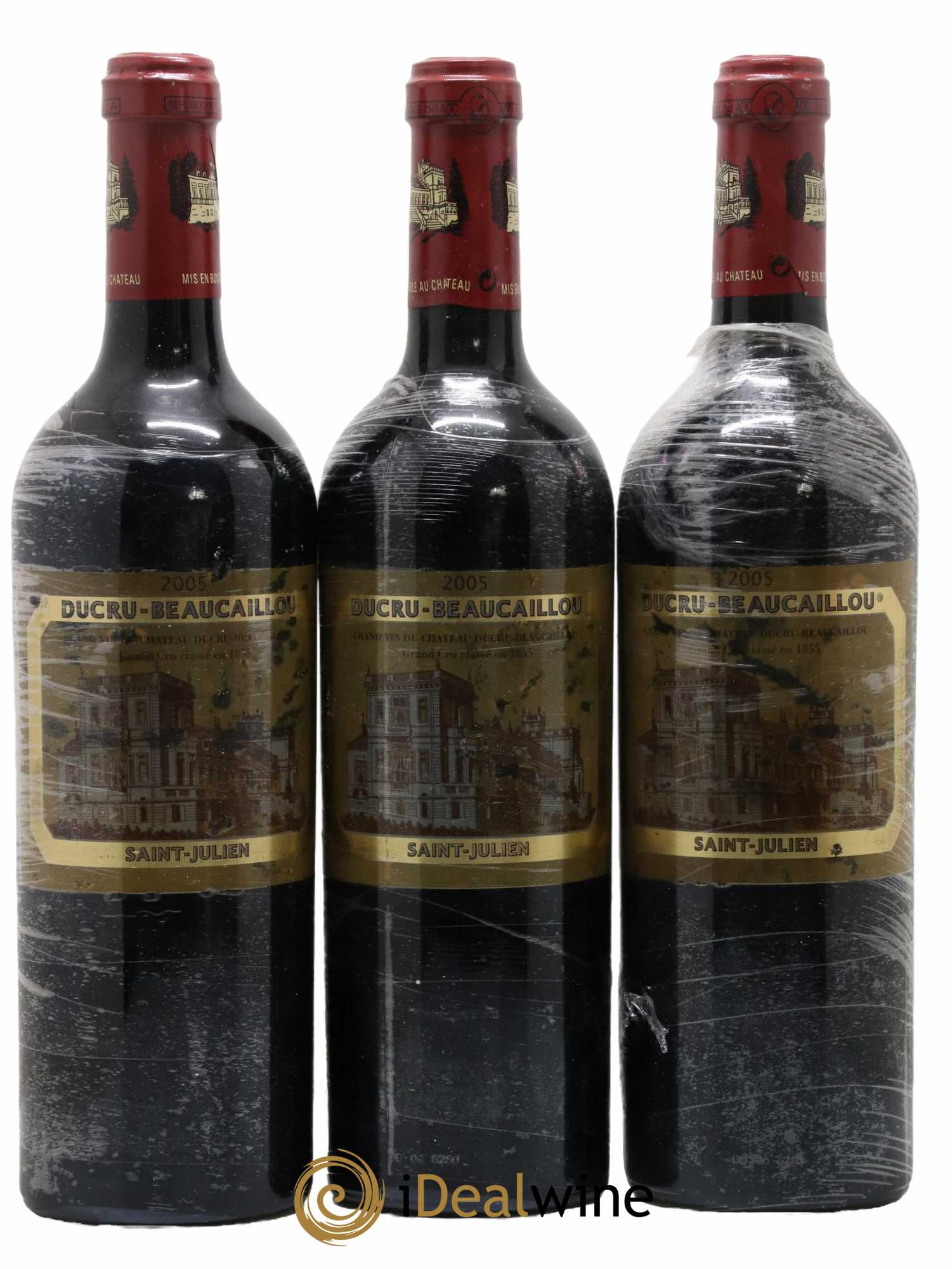 Château Ducru Beaucaillou 2ème Grand Cru Classé 2005 - Lot de 3 bouteilles - 0