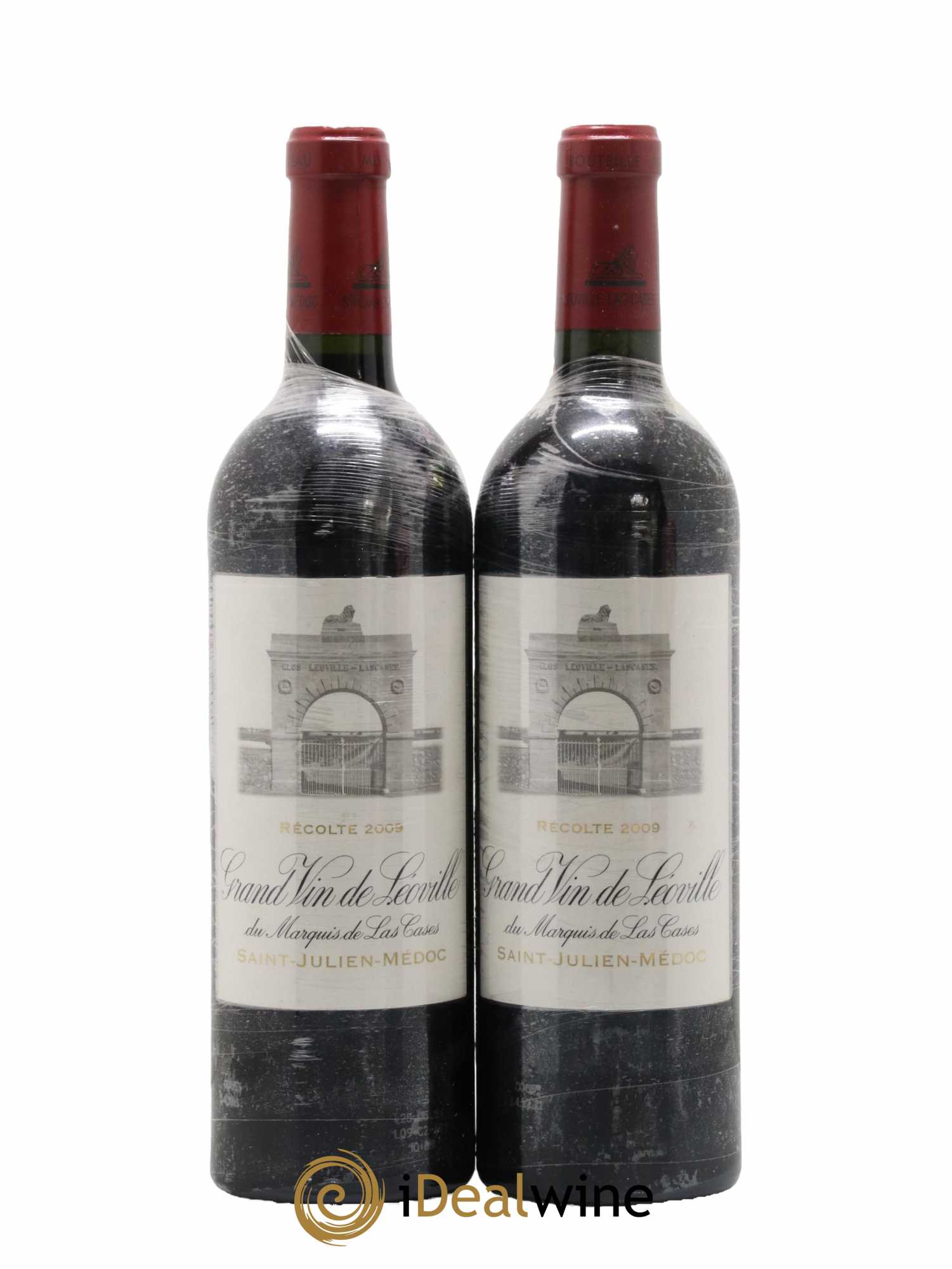 Château Léoville Las Cases 2ème Grand Cru Classé 2009 - Lot de 2 bouteilles - 0