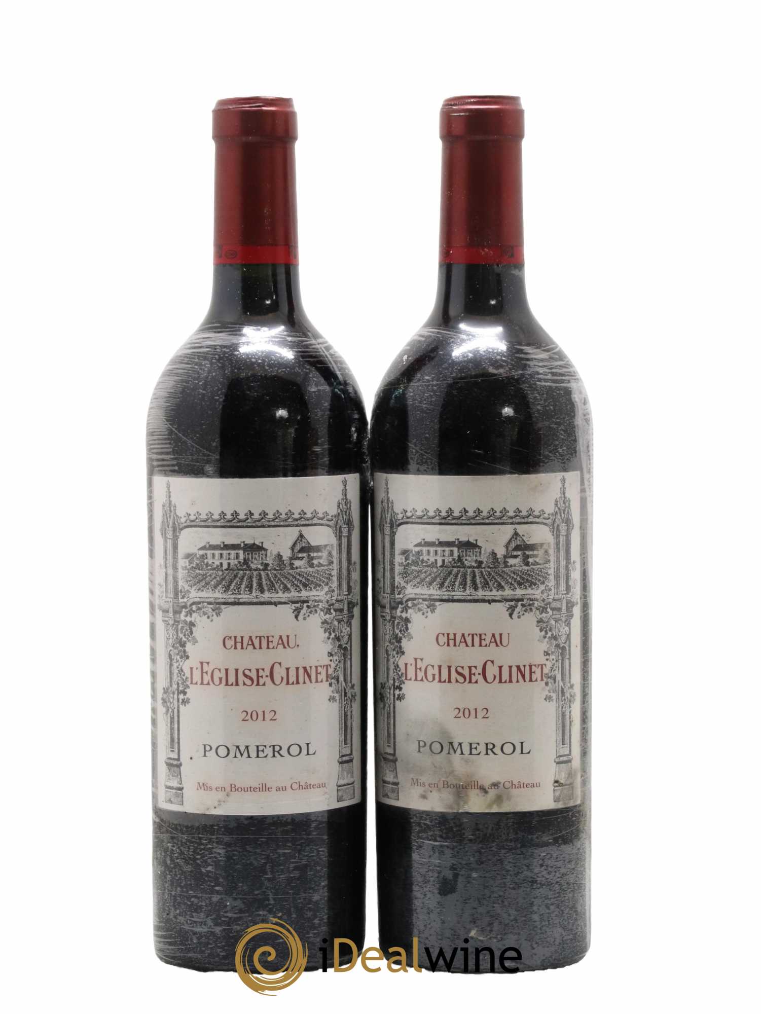 Château l' Église Clinet 2012 - Lot de 2 bouteilles - 0