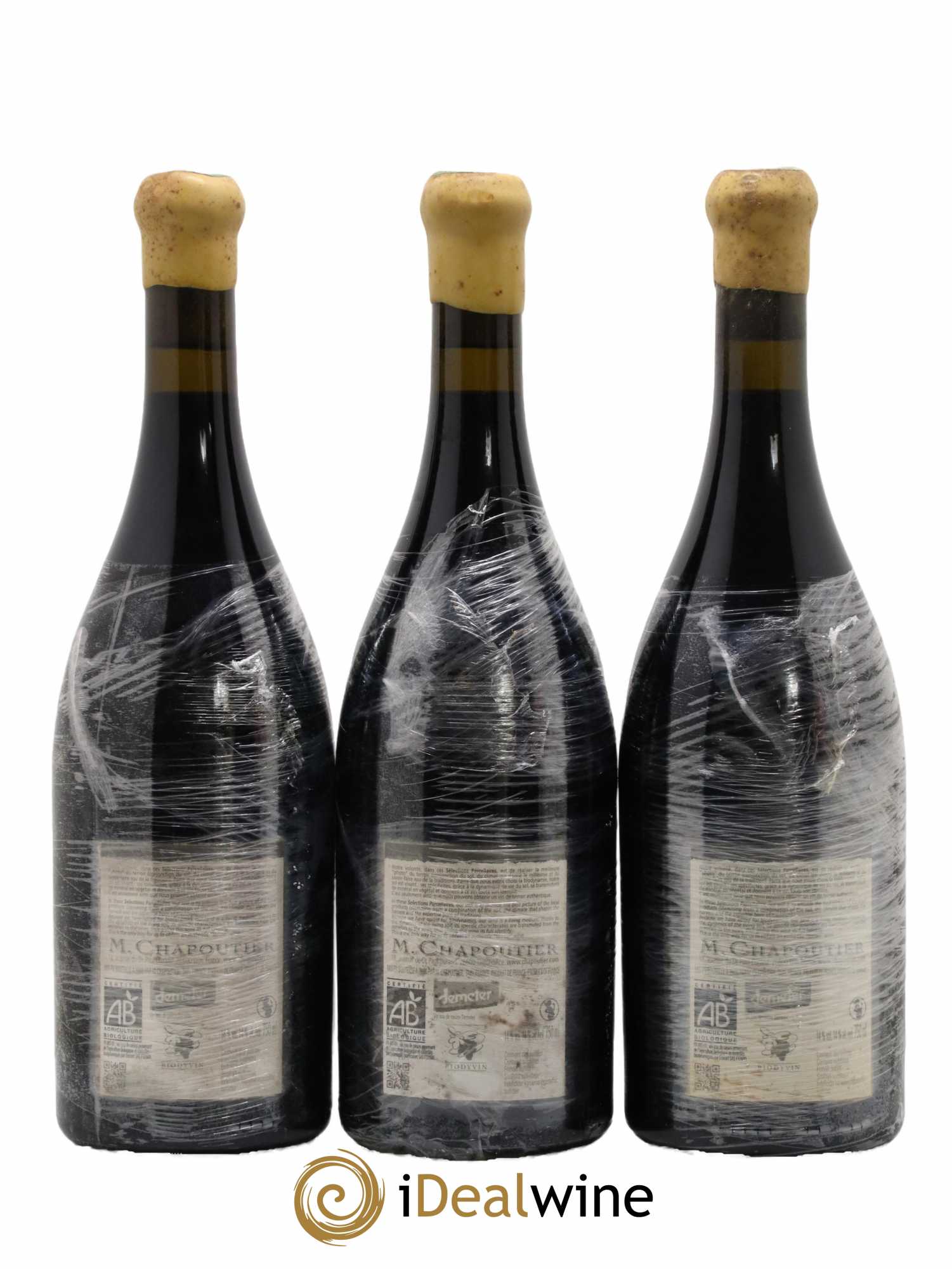 Hermitage Ermitage l'Ermite Chapoutier 2009 - Lot de 3 bouteilles - 1