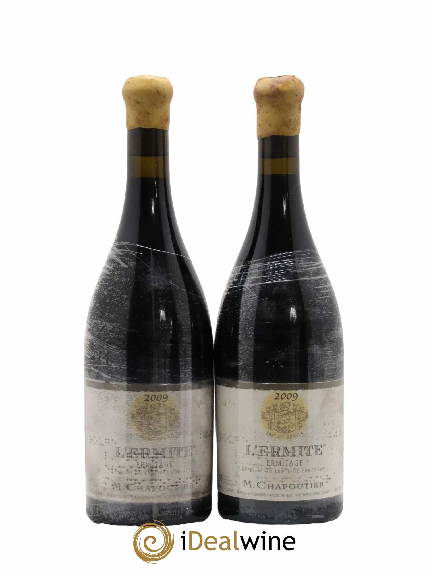 Hermitage Ermitage l'Ermite Chapoutier 2009 - Lot de 2 bouteilles - 0