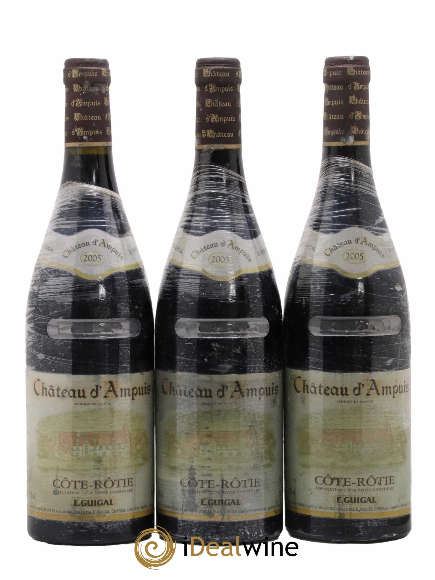 Côte-Rôtie Château d'Ampuis Guigal 2005 - Lot de 3 bouteilles - 0