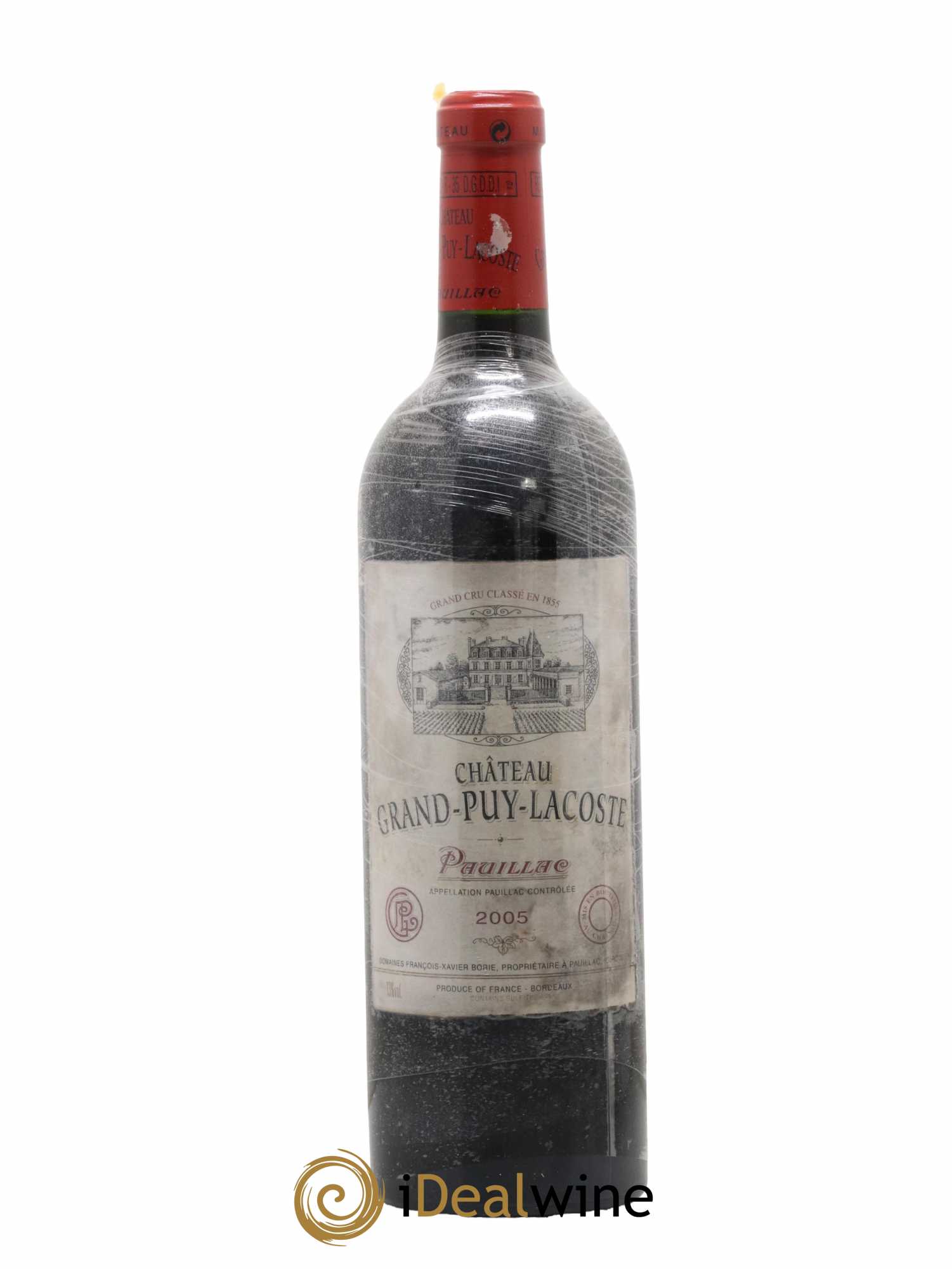 Château Grand Puy Lacoste 5ème Grand Cru Classé 2005 - Lot de 1 bouteille - 0