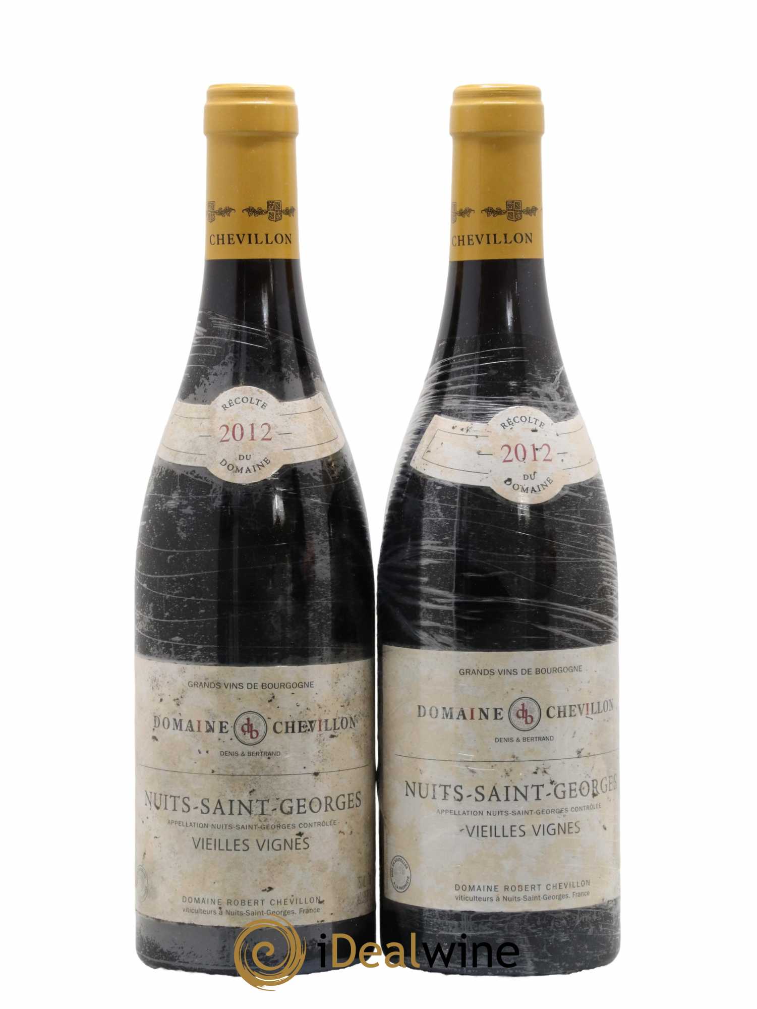 Nuits-Saint-Georges Vieilles vignes Robert Chevillon 2012 - Lot de 2 bouteilles - 0