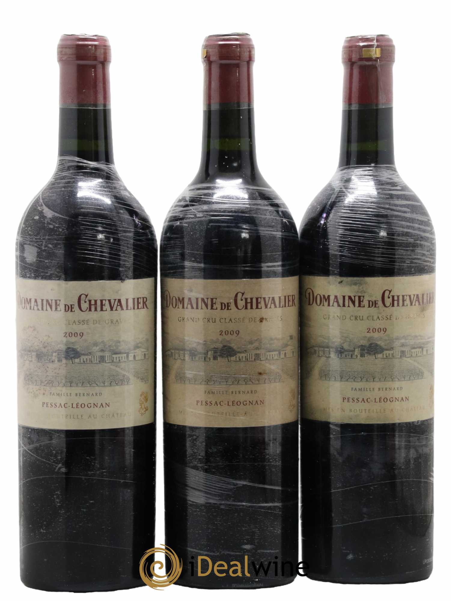 Domaine de Chevalier Cru Classé de Graves 2009 - Lot de 3 bouteilles - 0