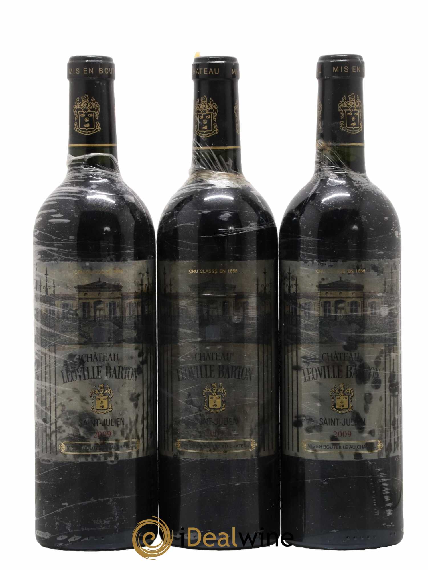 Château Léoville Barton 2ème Grand Cru Classé 2009 - Lot de 3 bouteilles - 0