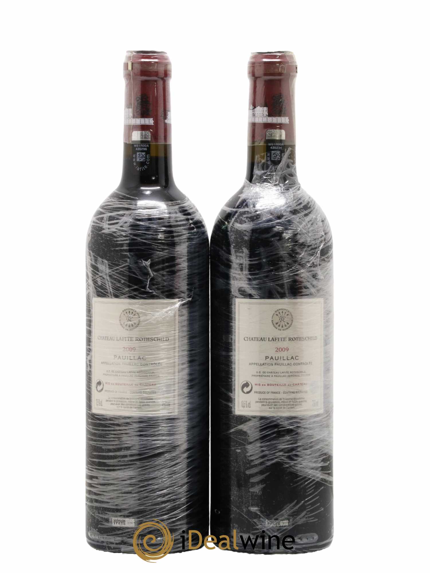 Château Lafite Rothschild 1er Grand Cru Classé 2009 - Lot de 2 bouteilles - 1
