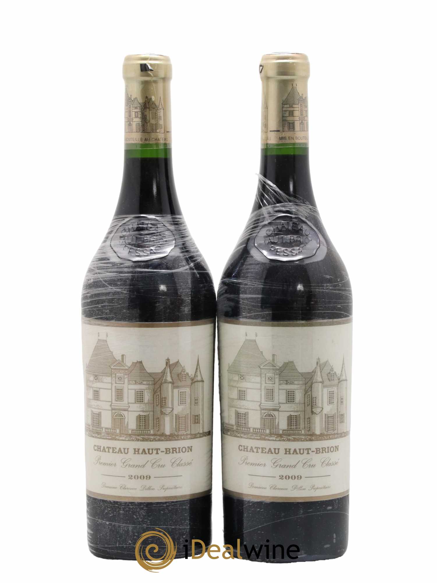 Château Haut Brion 1er Grand Cru Classé 2009 - Lot de 2 bouteilles - 0