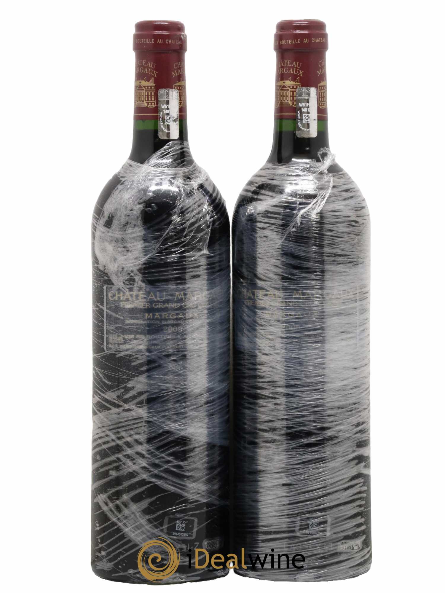 Château Margaux 1er Grand Cru Classé 2009 - Lot de 2 bouteilles - 1