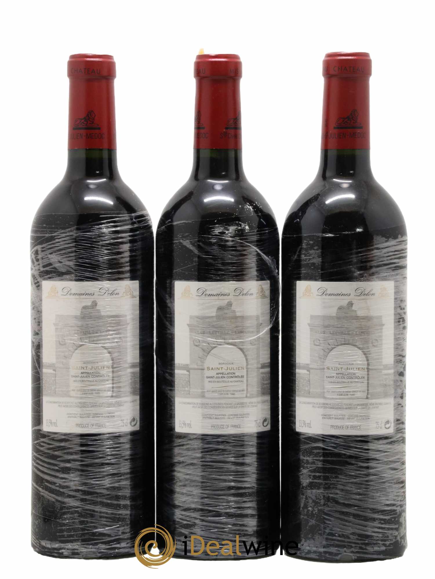 Château Léoville Las Cases 2ème Grand Cru Classé 2011 - Lot de 3 bouteilles - 1