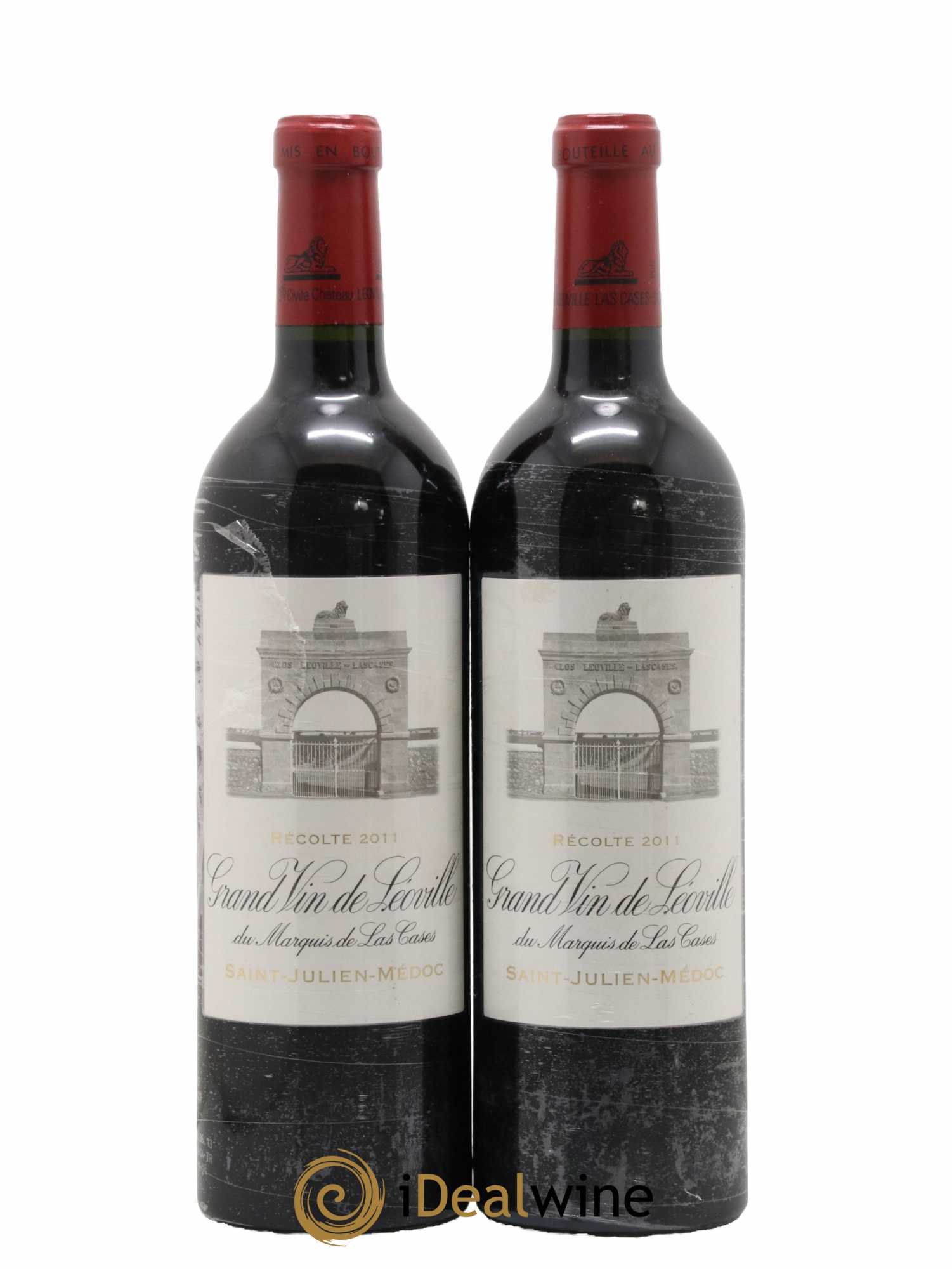 Château Léoville Las Cases 2ème Grand Cru Classé 2011 - Lot de 2 bouteilles - 0