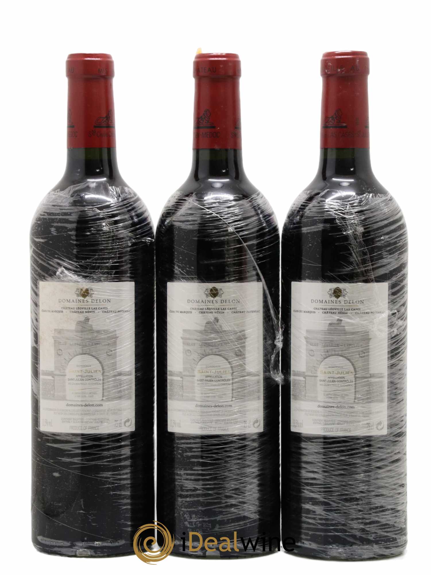 Château Léoville Las Cases 2ème Grand Cru Classé 2014 - Lot de 3 bouteilles - 1