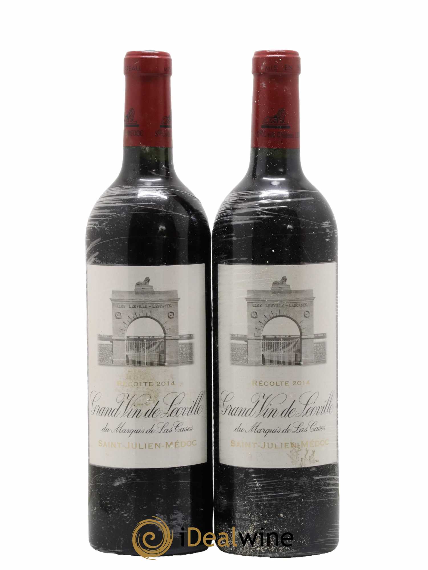 Château Léoville Las Cases 2ème Grand Cru Classé 2014 - Lot de 2 bouteilles - 0