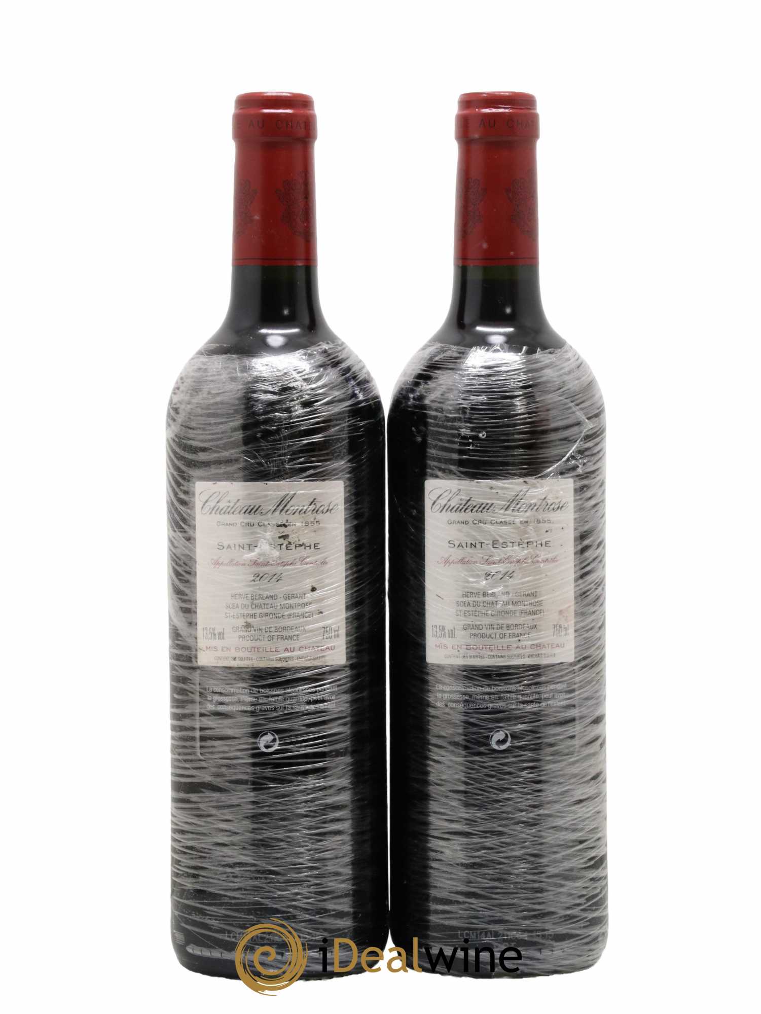 Château Montrose 2ème Grand Cru Classé 2014 - Lot de 2 bouteilles - 1